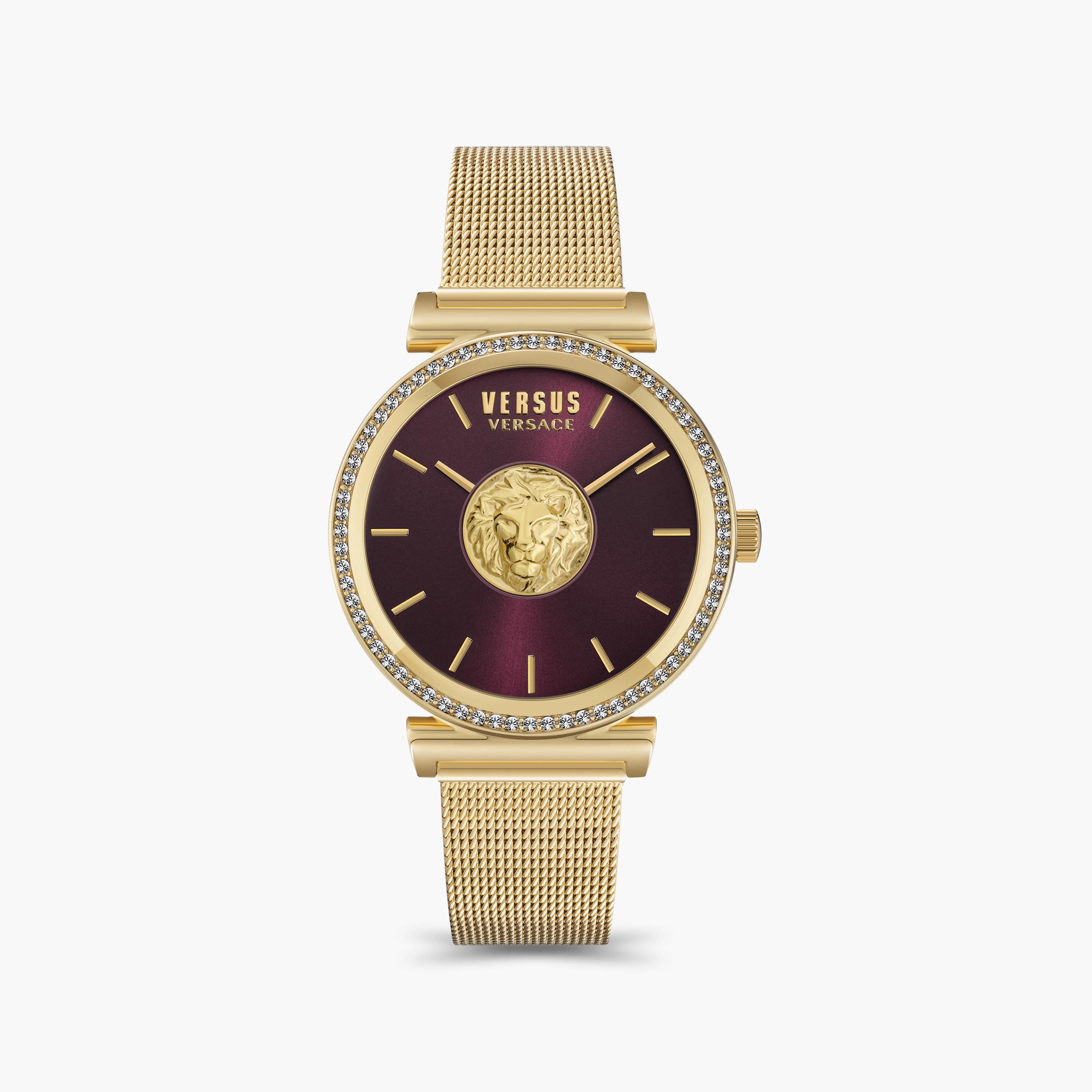 ساعة فيرسوس فيرساتشي ذو انالوج للنساء بسوار ذهبي مع ستانلس ستيل | V WVSPLD1721-women-watchesandjewellery-watches-image-1