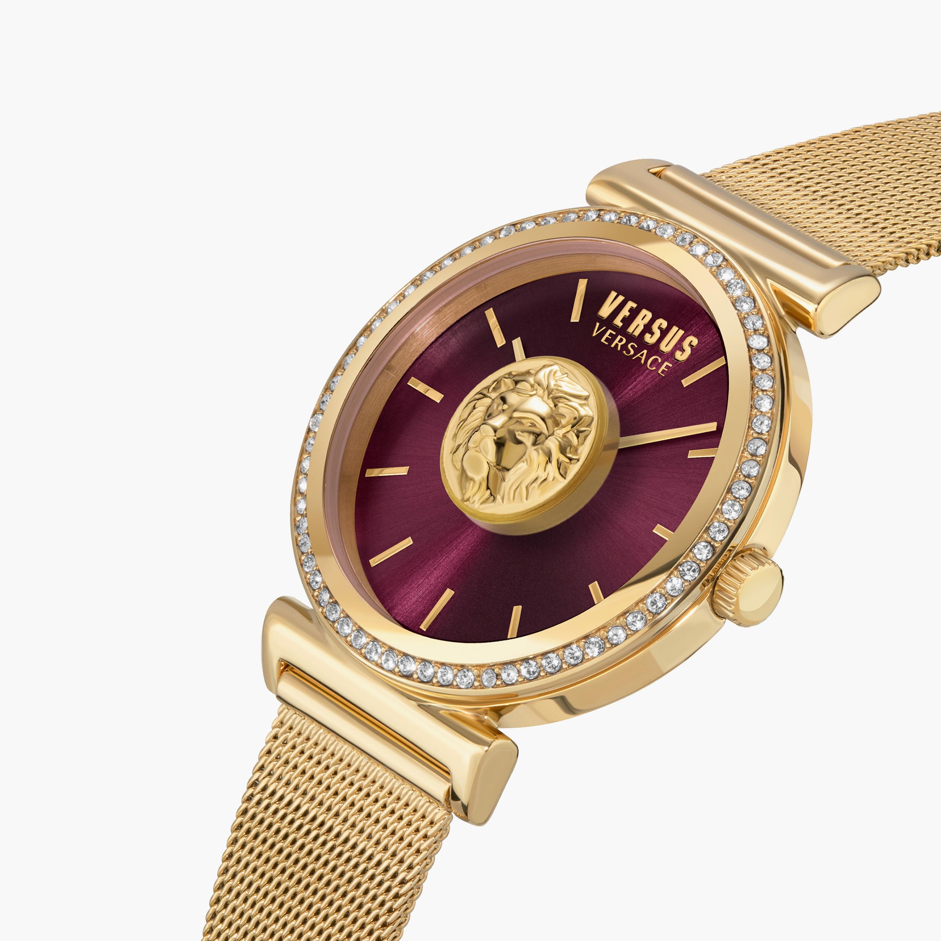 ساعة فيرسوس فيرساتشي ذو انالوج للنساء بسوار ذهبي مع ستانلس ستيل | V WVSPLD1721-women-watchesandjewellery-watches-image-2