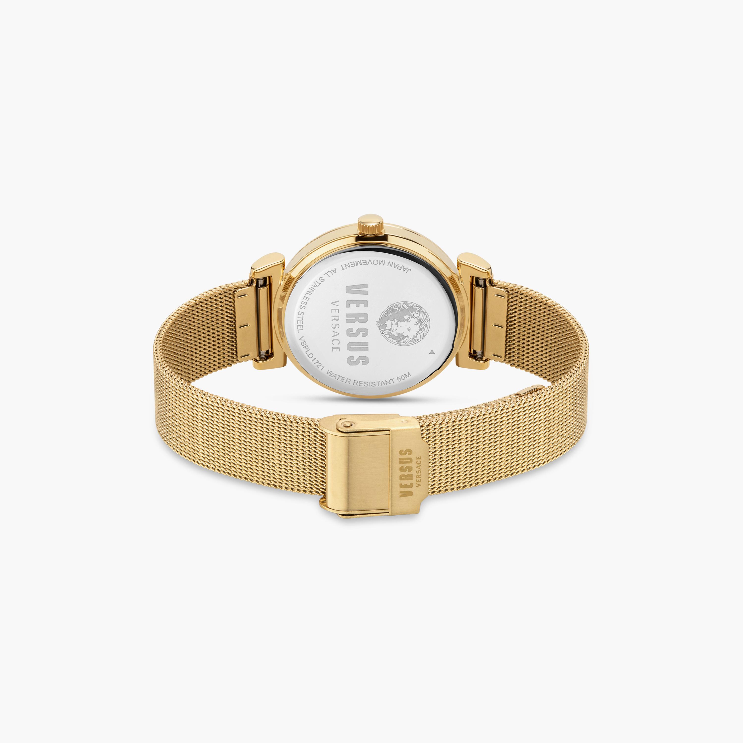 ساعة فيرسوس فيرساتشي ذو انالوج للنساء بسوار ذهبي مع ستانلس ستيل | V WVSPLD1721-women-watchesandjewellery-watches-image-3