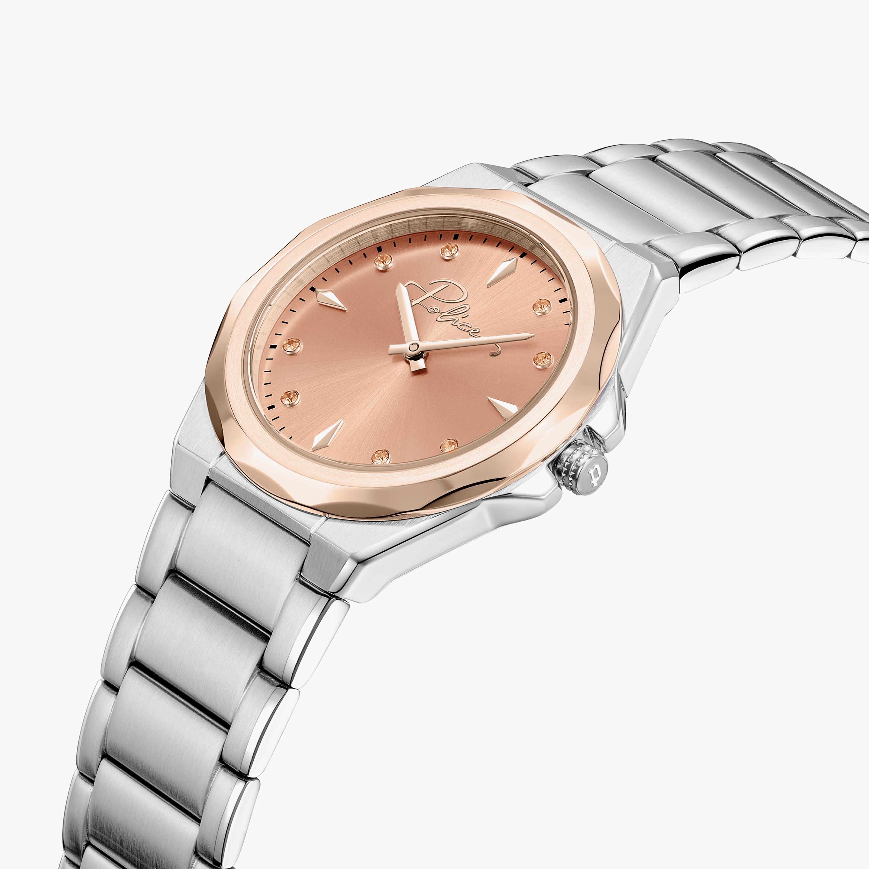 ساعة بوليس ذو انالوج للنساء بسوار فضي مع ستانلس ستيل | PEWLG2228703-women-watchesandjewellery-watches-image-2