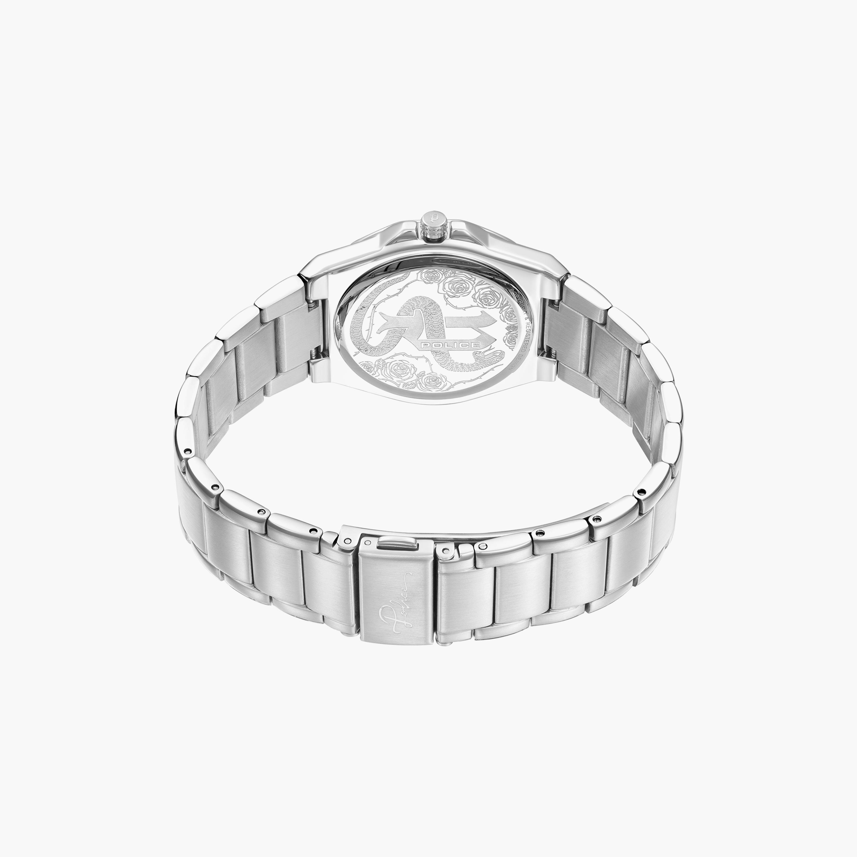 ساعة بوليس ذو انالوج للنساء بسوار فضي مع ستانلس ستيل | PEWLG2228703-women-watchesandjewellery-watches-image-3
