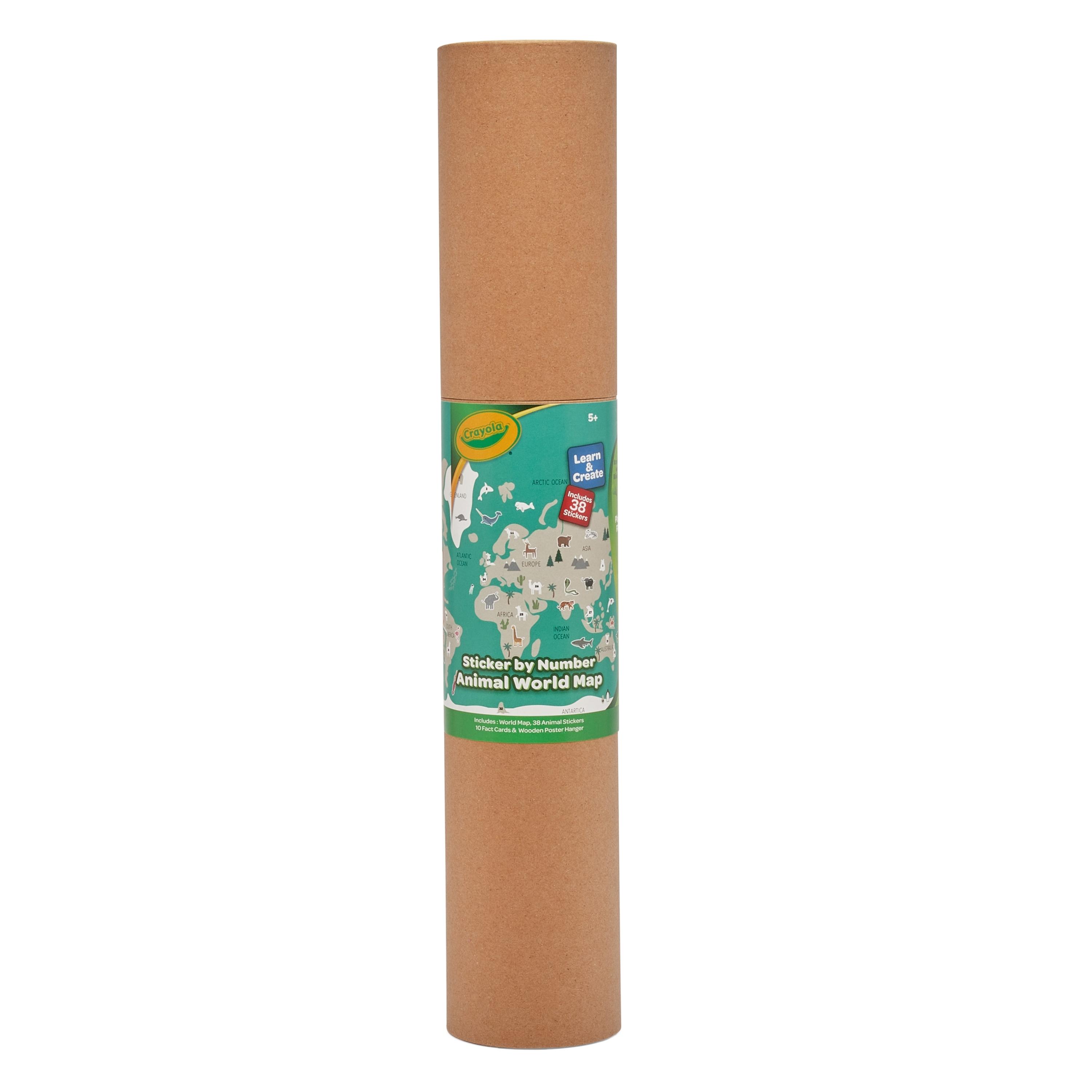 Crayola Animal World Map Kit-school-artsandcrafts-image-1