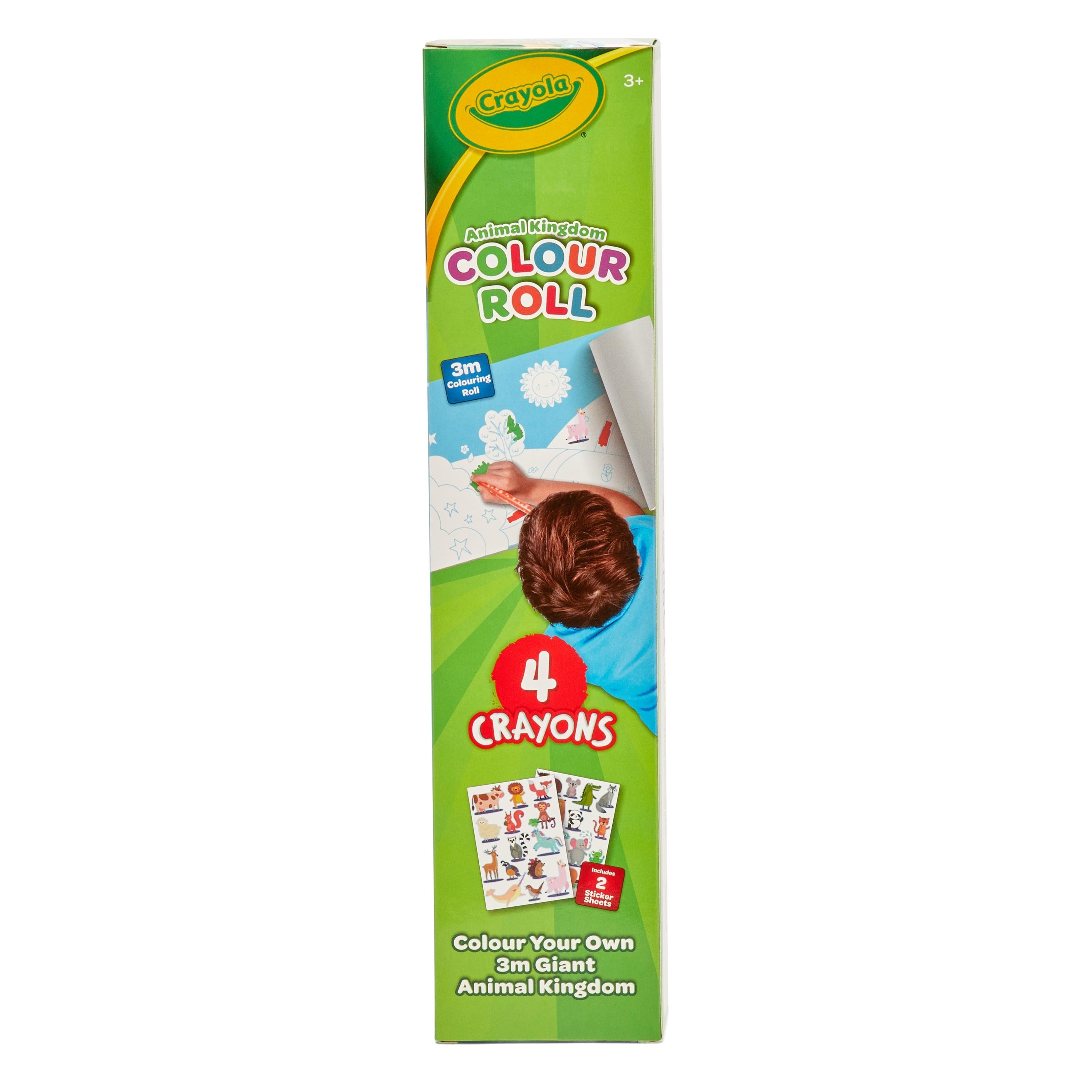 Crayola Color-Your-Own Animal Roll Map Kit-school-artsandcrafts-image-1