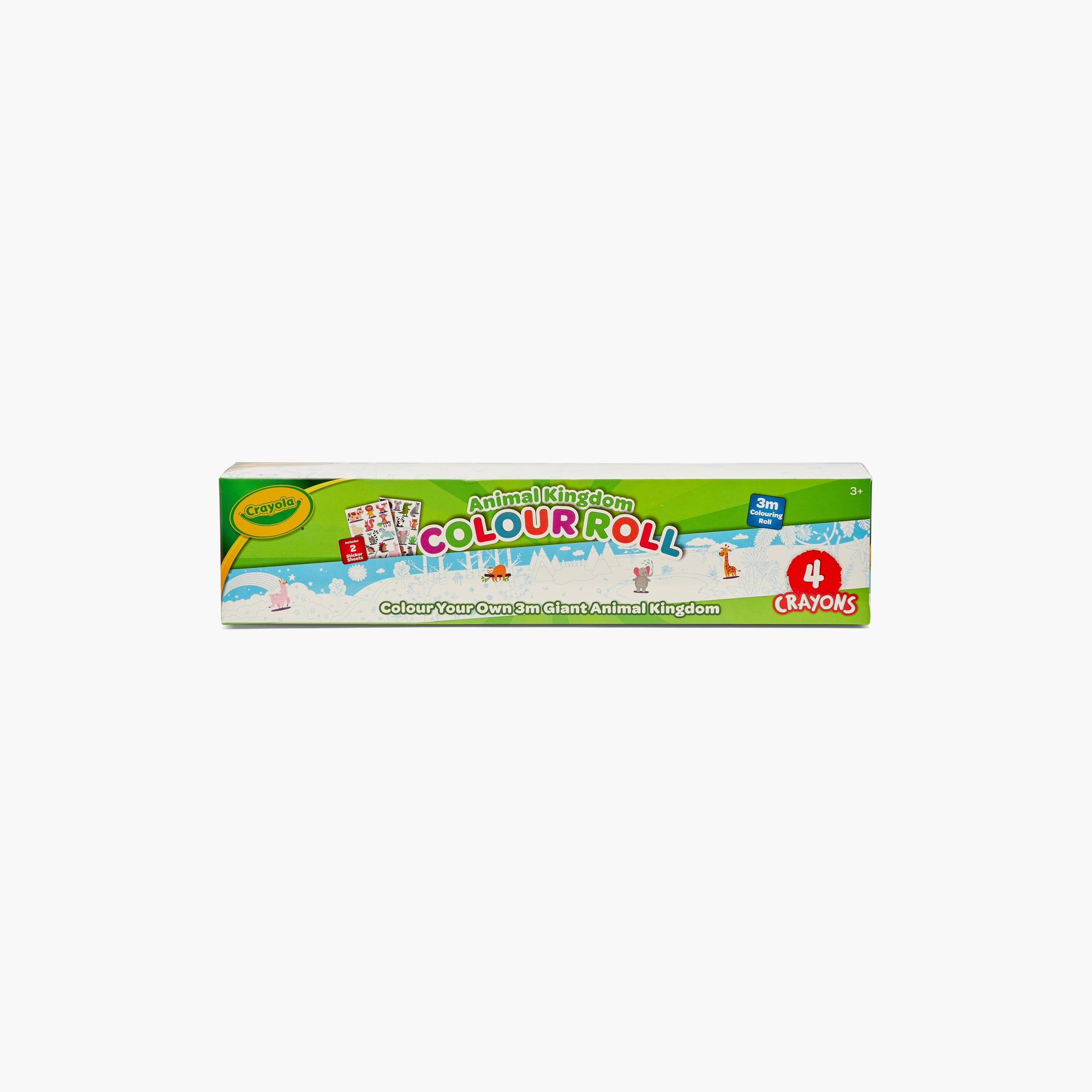 Crayola Color-Your-Own Animal Roll Map Kit-school-artsandcrafts-image-2