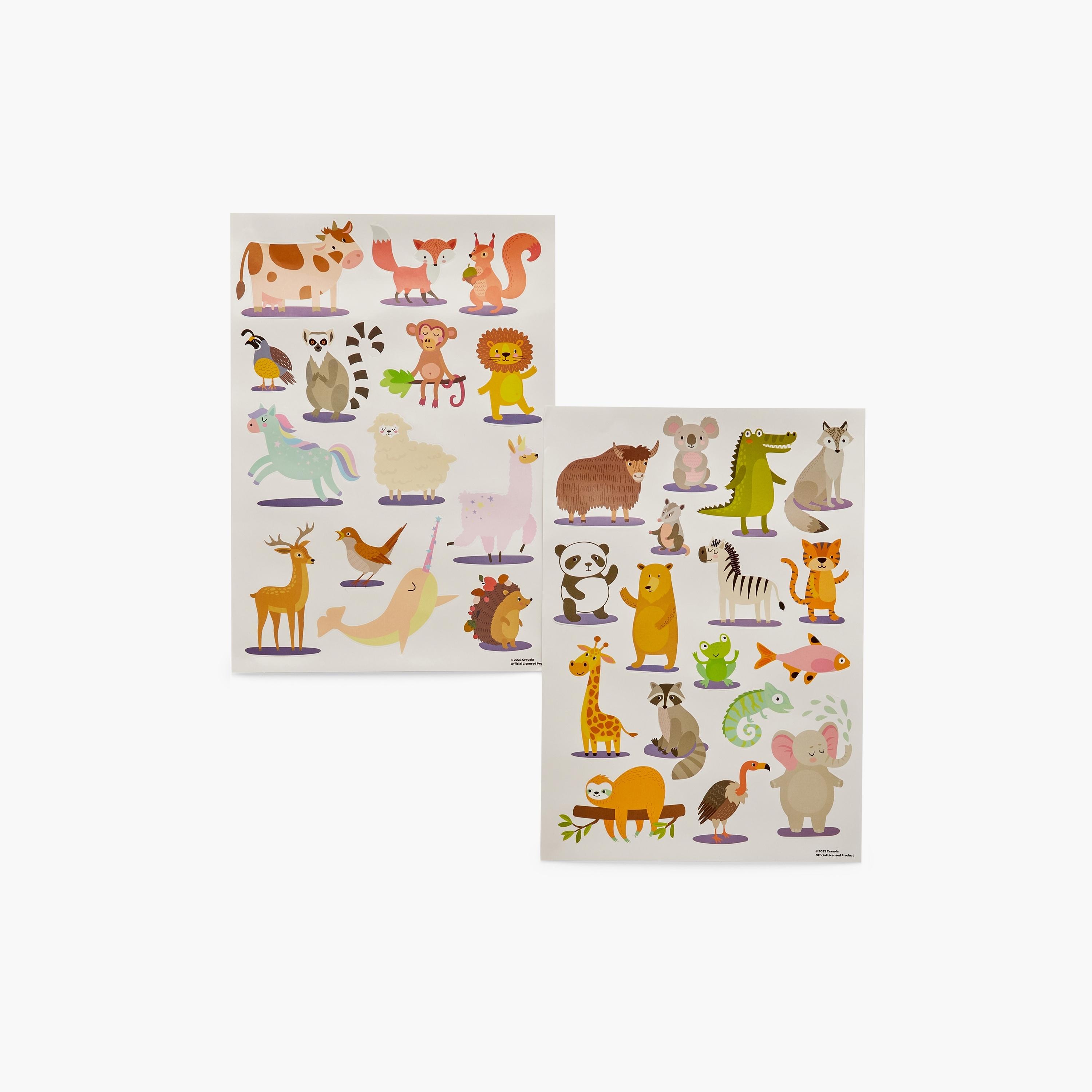 Crayola Color-Your-Own Animal Roll Map Kit-school-artsandcrafts-image-5