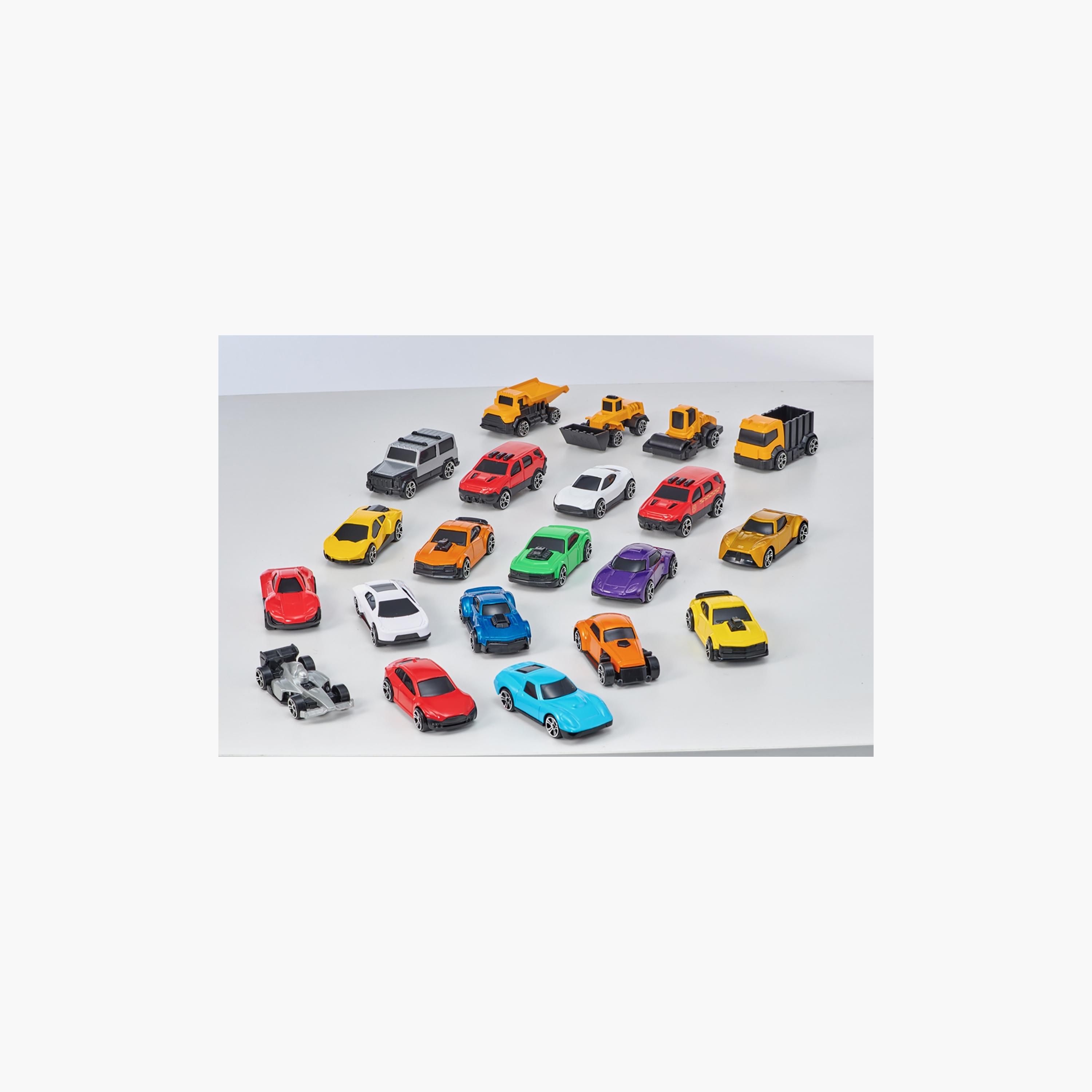 Buy DPower 20 Piece Diecast Cars Pack Toy Playset Online Babyshop UAE