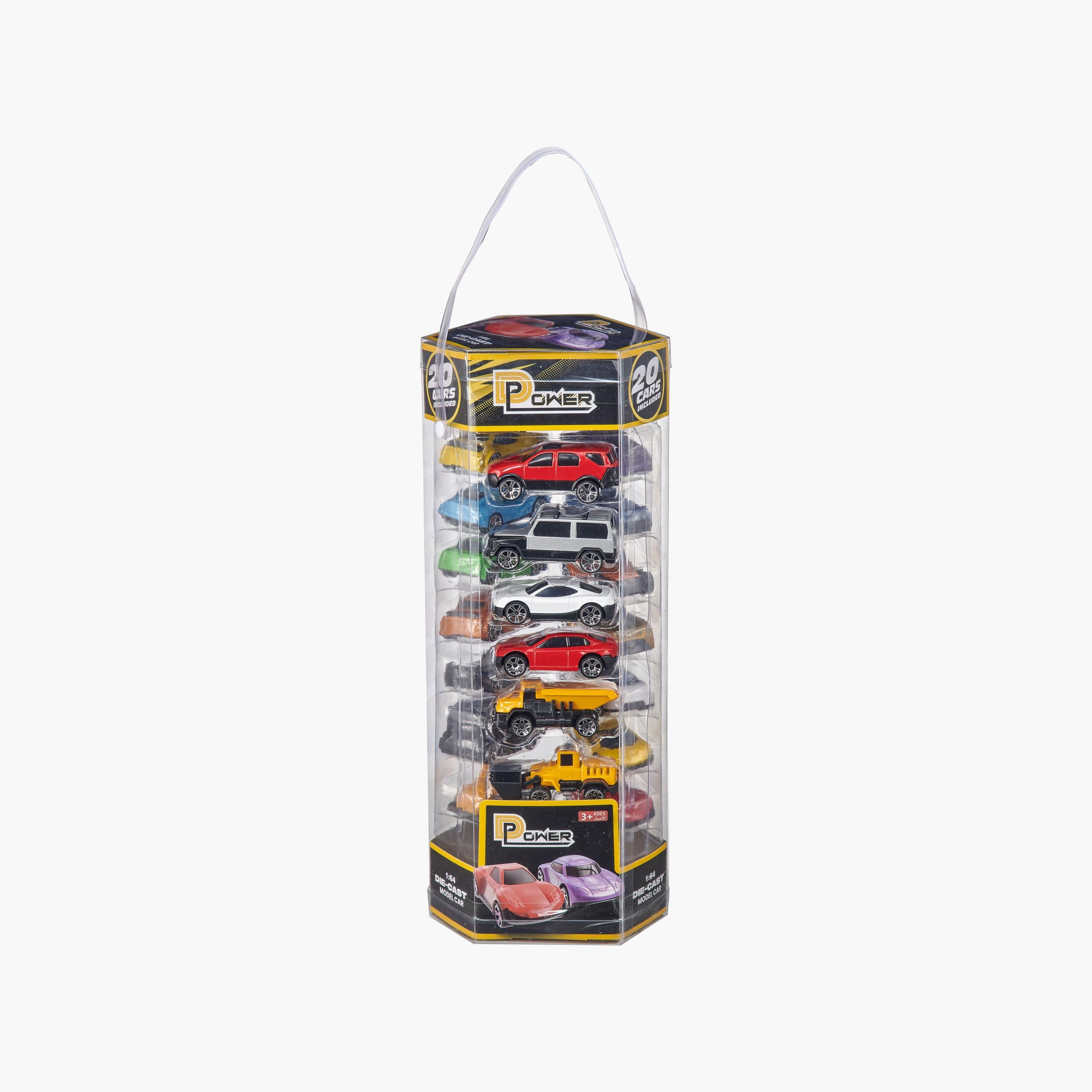 مجموعة ألعاب عربات مصبوبة 20 قطعة من دي باور-toys-playvehicles-diecastcars-image-2