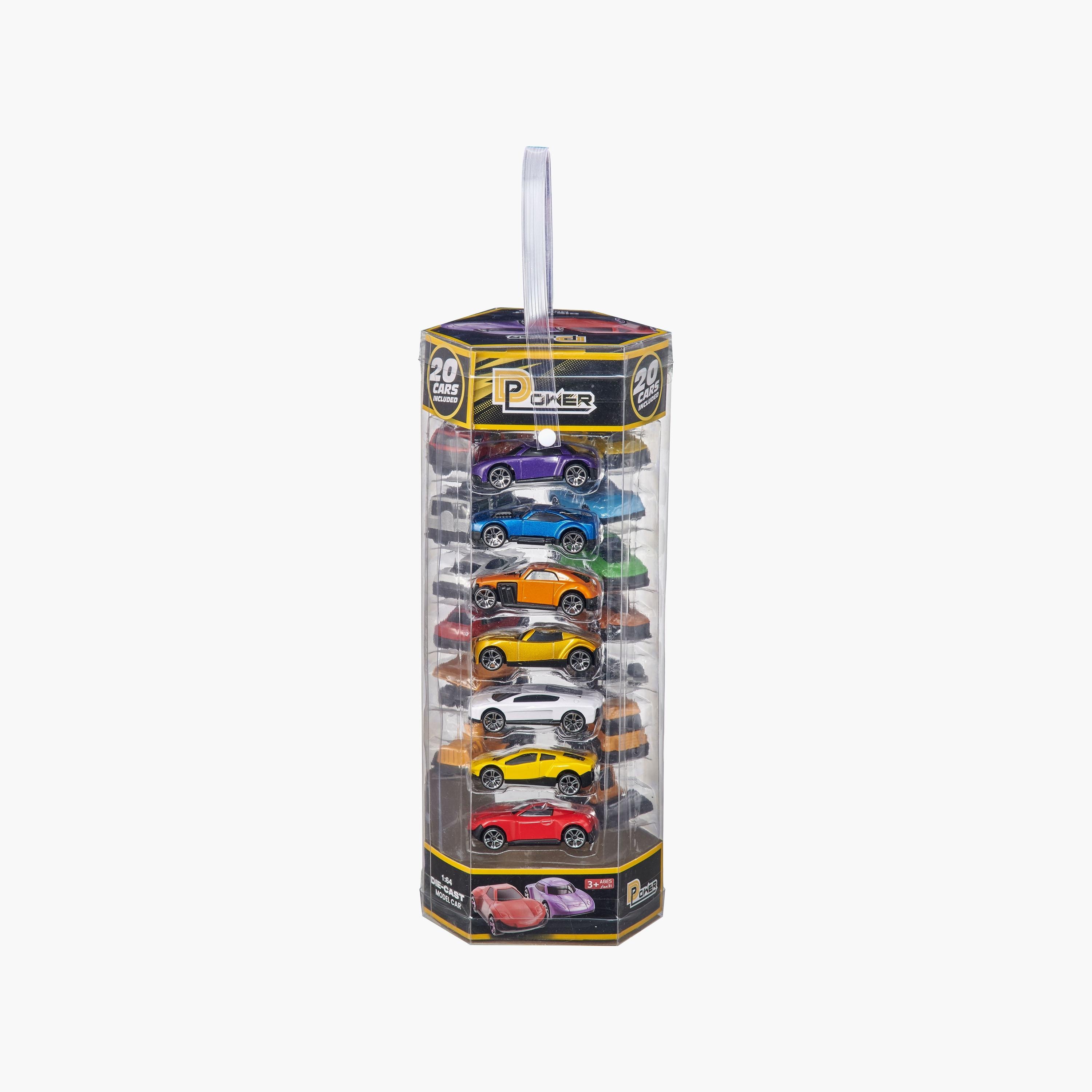مجموعة ألعاب عربات مصبوبة 20 قطعة من دي باور-toys-playvehicles-diecastcars-image-3