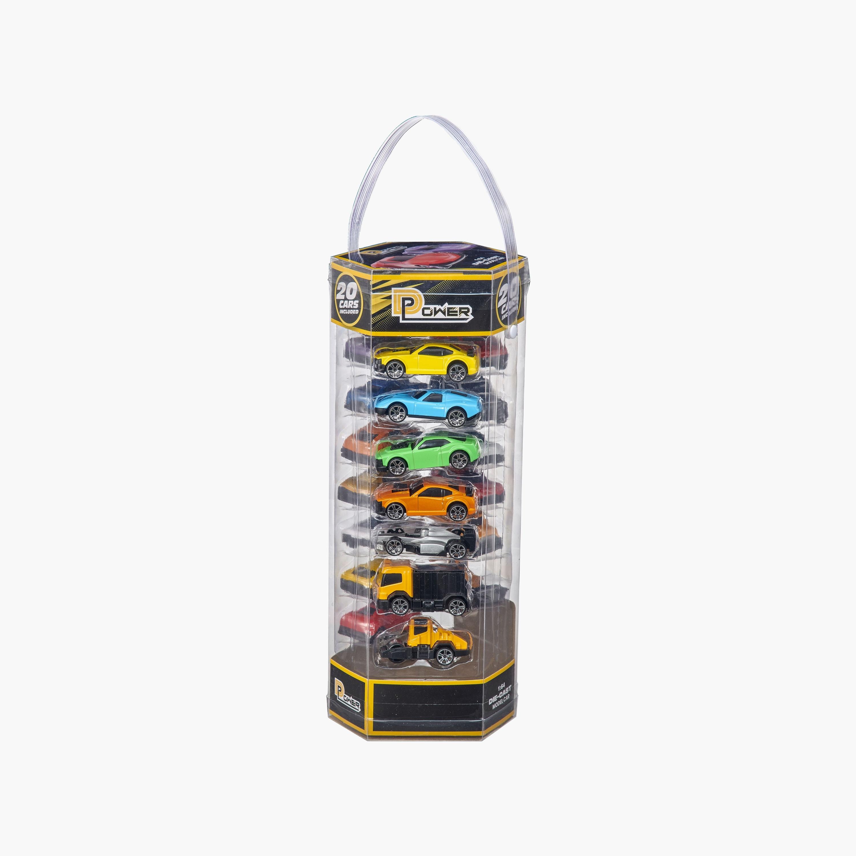 مجموعة ألعاب عربات مصبوبة 20 قطعة من دي باور-toys-playvehicles-diecastcars-image-4