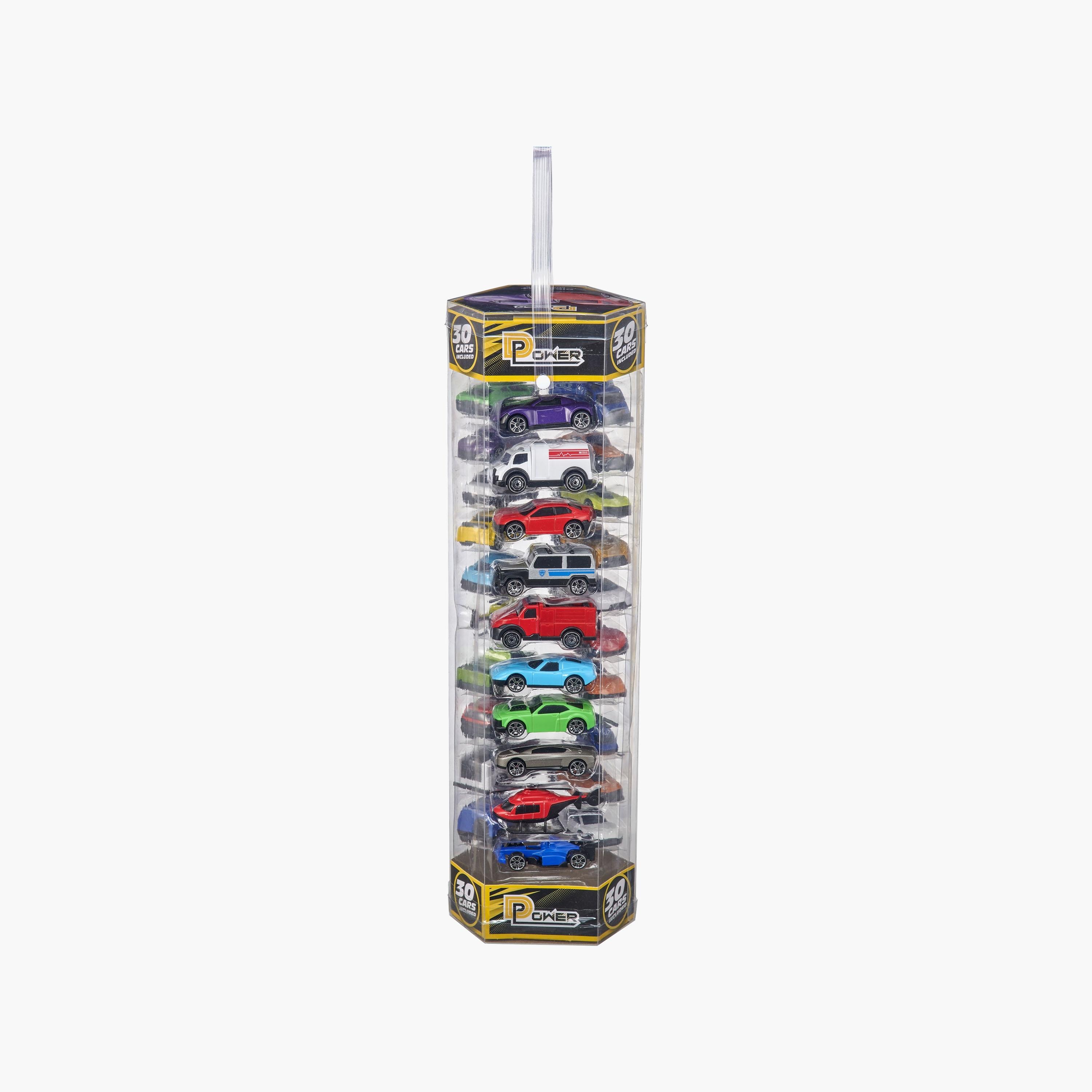 مجموعة ألعاب عربات مصبوبة 30 قطعة من دي باور-toys-playvehicles-diecastcars-image-4