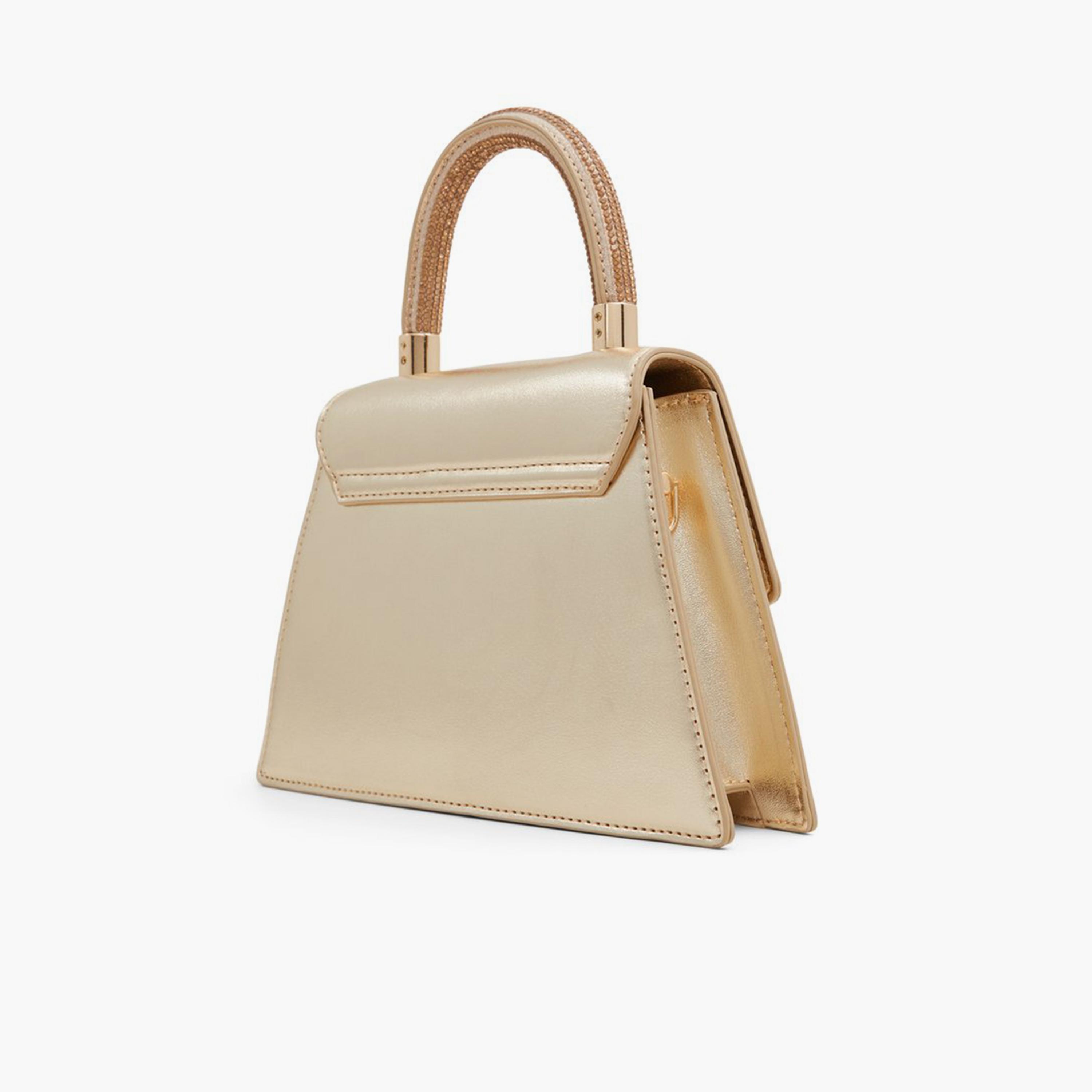 كول ات سبرينغ - شنطة يد مزينة بمقبض علوي وإغلاق بغطاء وحزام قابل للفصل | 22 × 6 × 23 سم-women-bagsandwallets-handbags-image-2