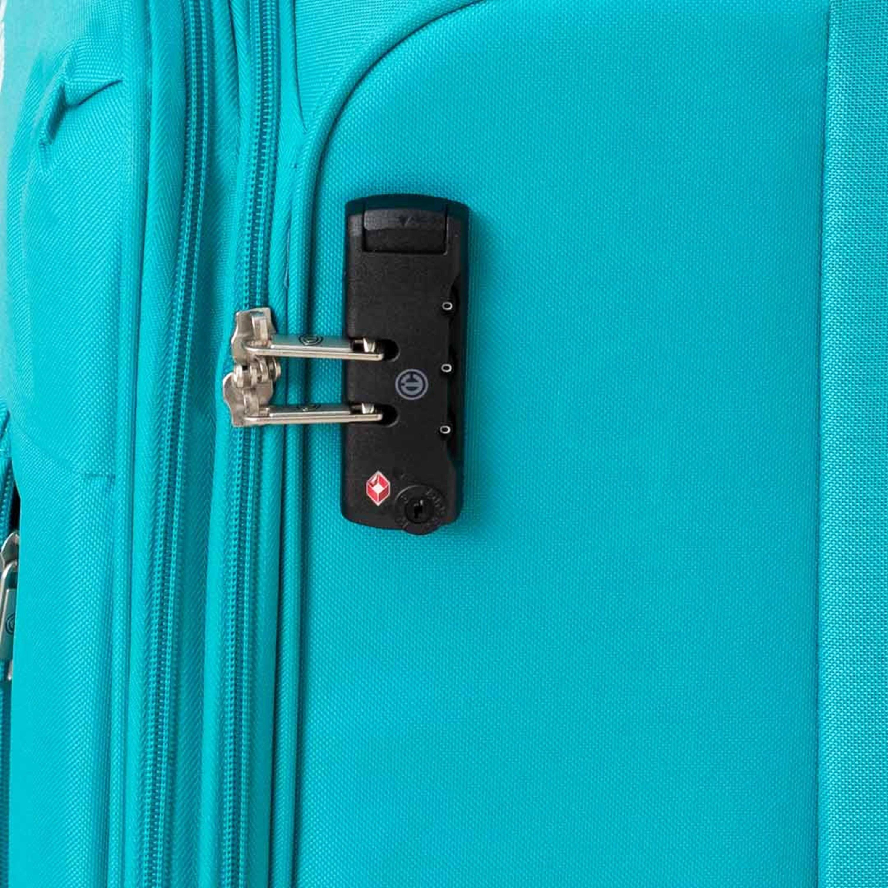 Carlton Elante 58 CM Cabin Polyester Softcase 4 Single Wheel Trolley Bag with TSA Lock-travel-luggagesandbags-luggage-image-3