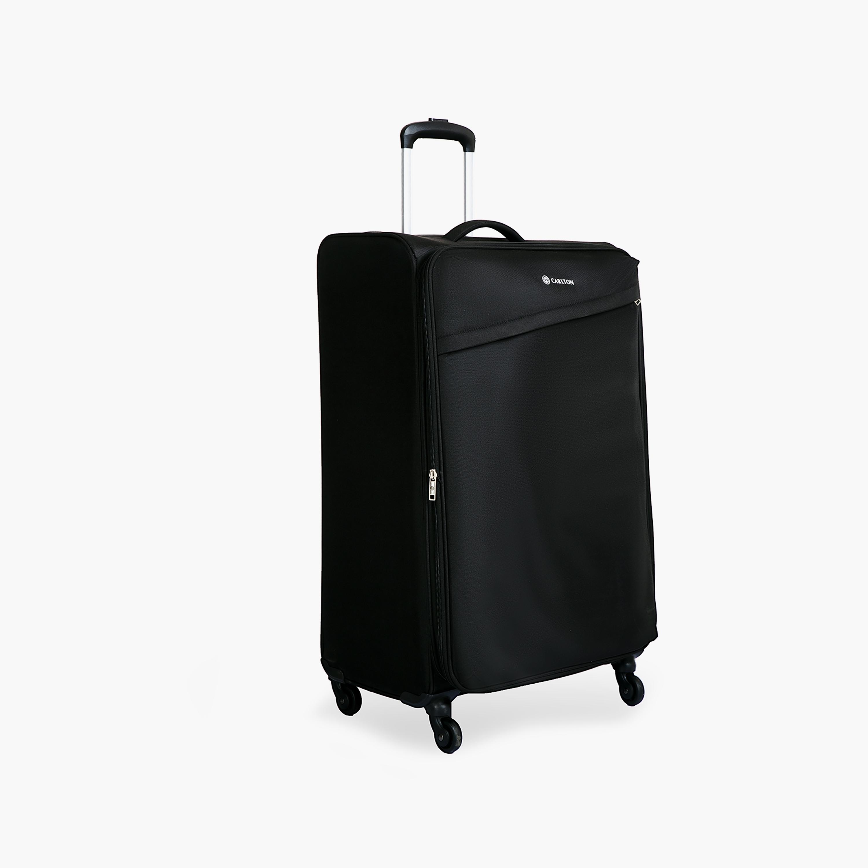 Carlton Lords 58 CM Cabin Polyester Softcase 4 Single Wheel Trolley Bag with TSA Lock-travel-luggagesandbags-luggage-image-2