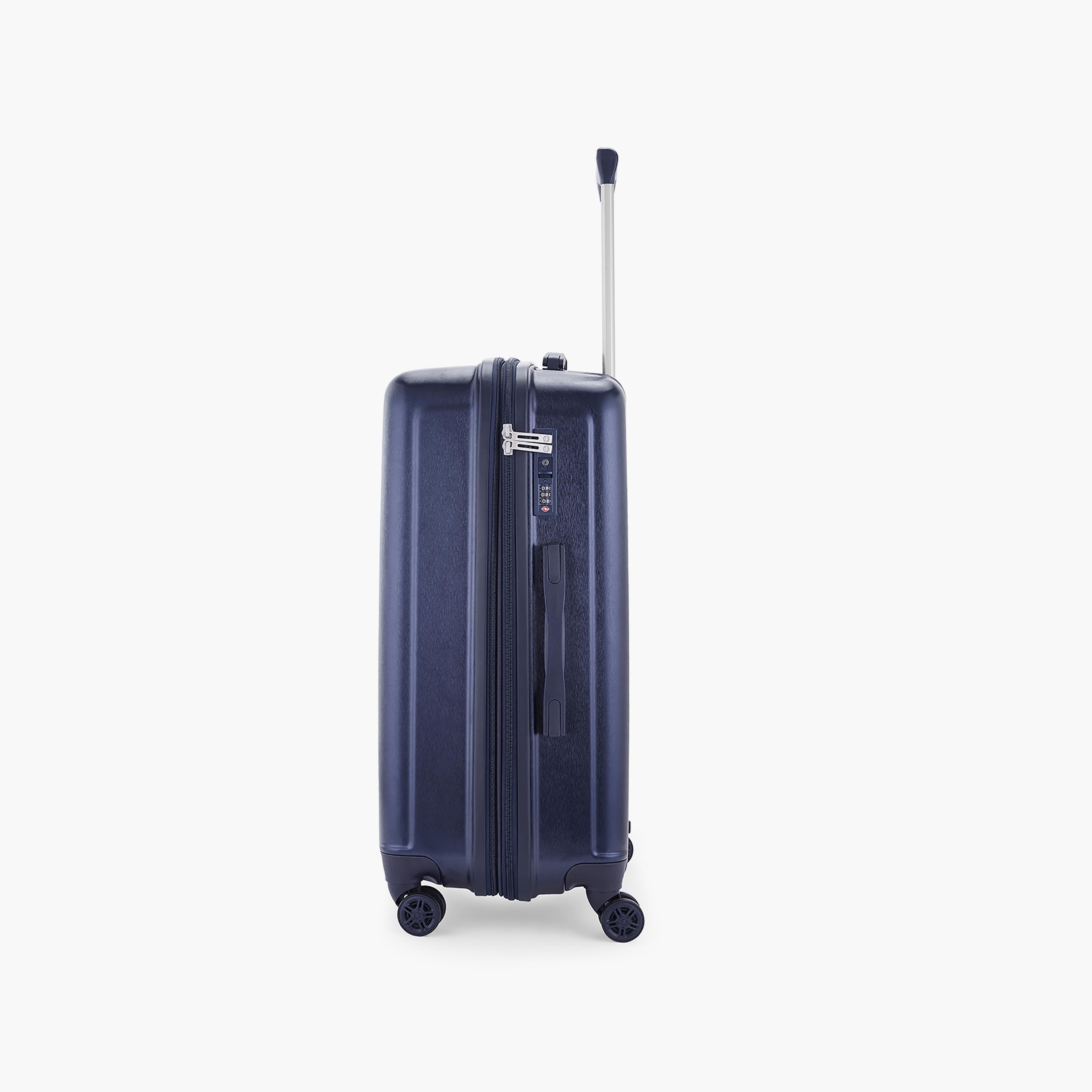 Carlton Meridian 81 CM Large Check-in ABS Hardcase 4 Double Wheel Trolley Bag with Combination Lock-travel-luggagesandbags-luggage-image-7