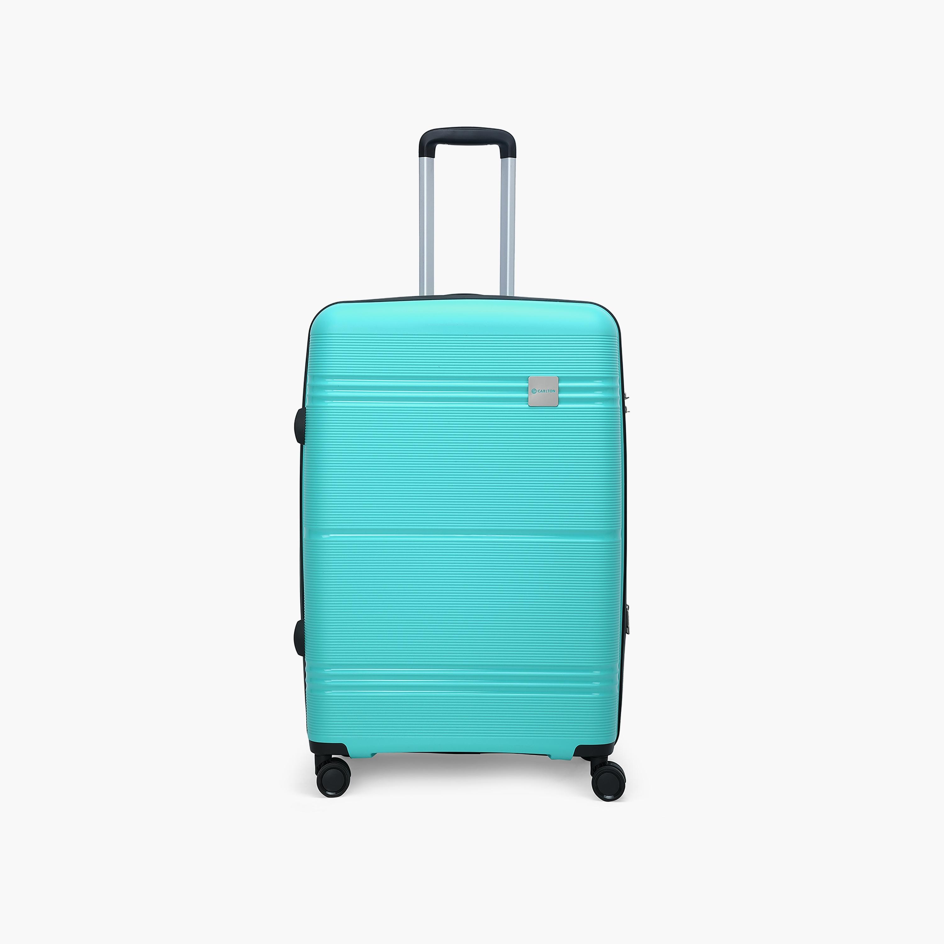 Carlton Focusplus 75 CM Large Check-in Polypropylene Hardcase 4 Double Wheel Trolley Bag with Lock-travel-luggagesandbags-luggage-image-6