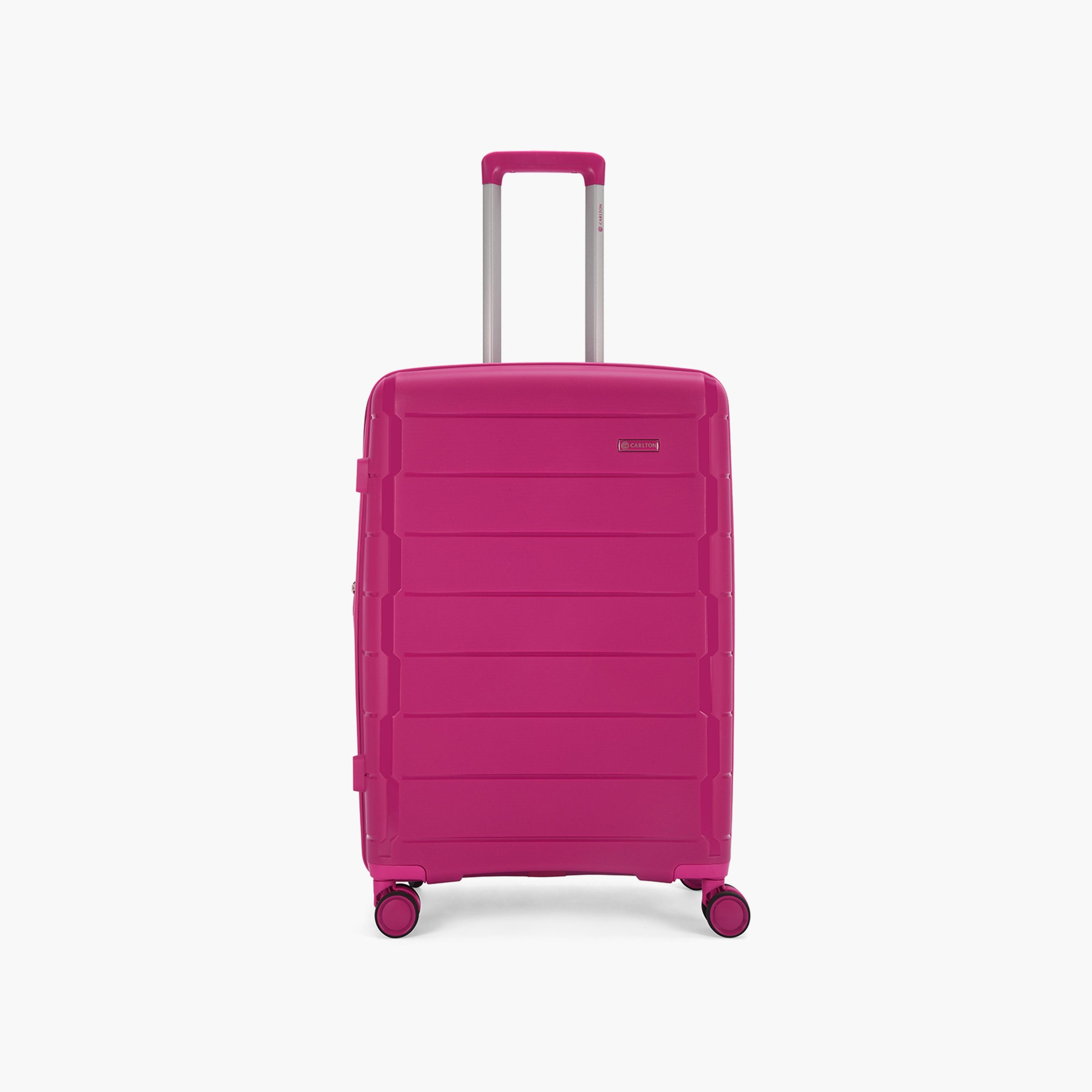 Carlton Judeplus 56 CM Cabin Polypropylene Hardcase 4 Double Wheel Trolley Bag with TSA Lock-travel-luggagesandbags-luggage-image-6