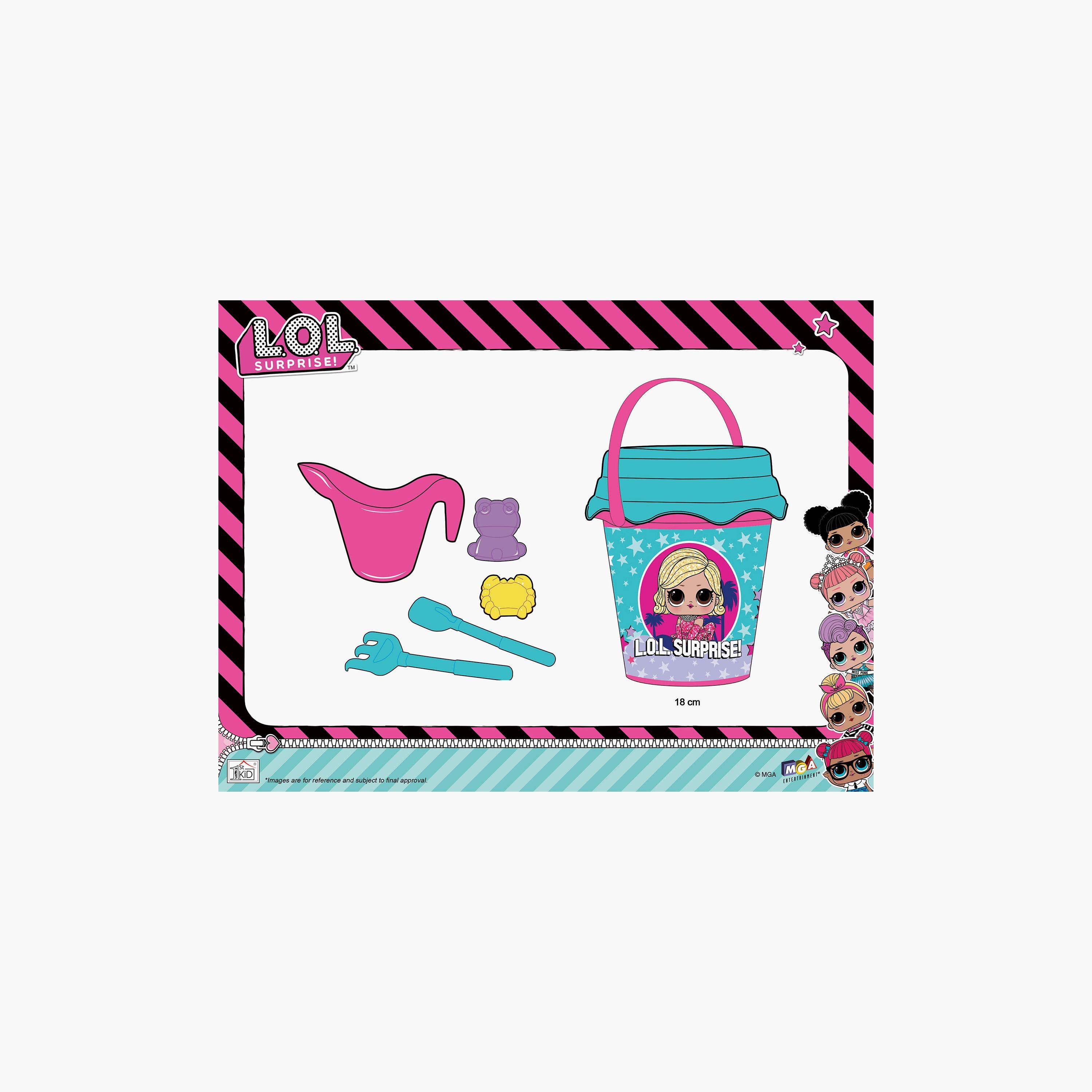MGA Lol Surprise! Beach Bucket Set-toys-outdoor-poolandbeach-beachtoys-image-2