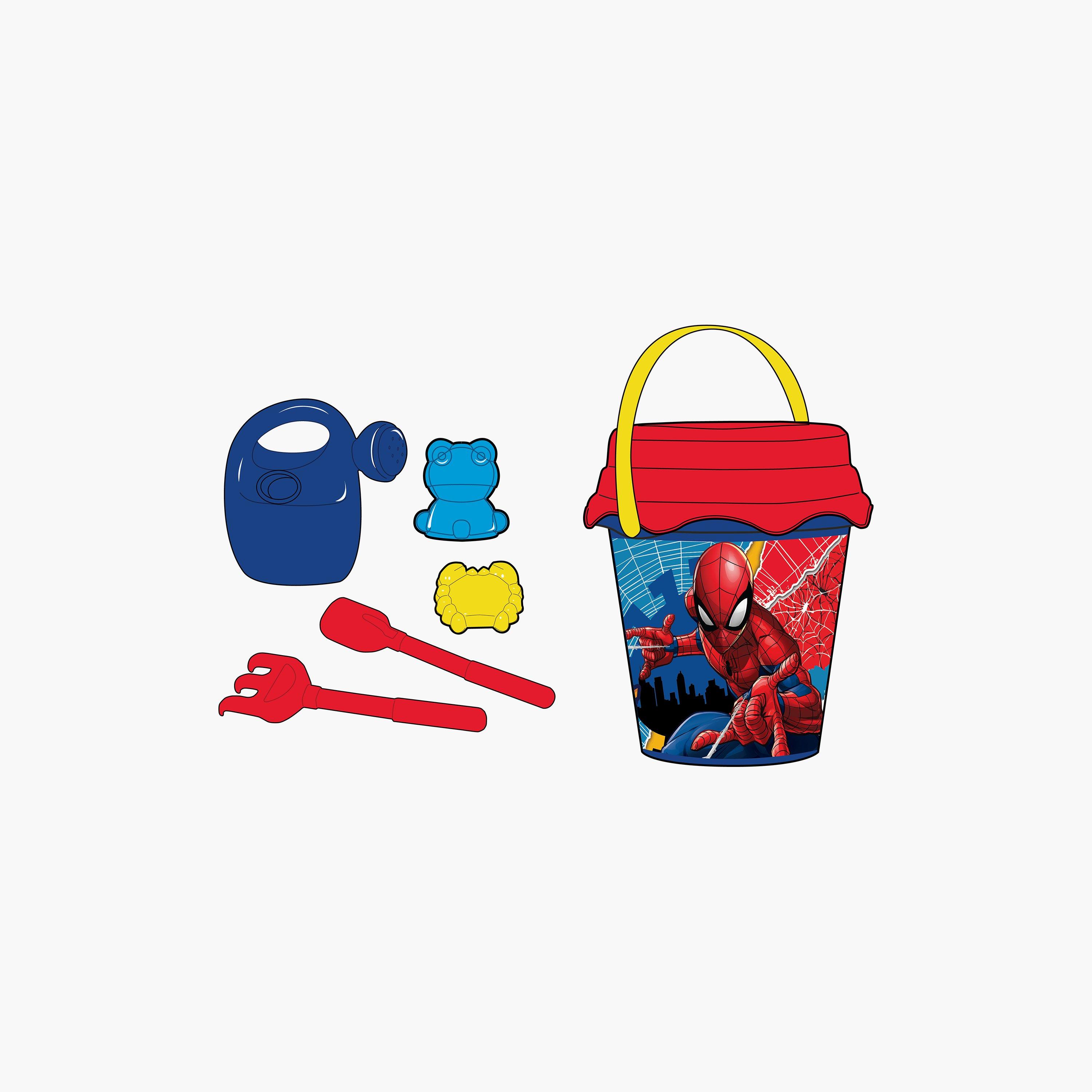 Marvel Spider Man Beach Bucket Set-toys-outdoor-poolandbeach-beachtoys-image-1