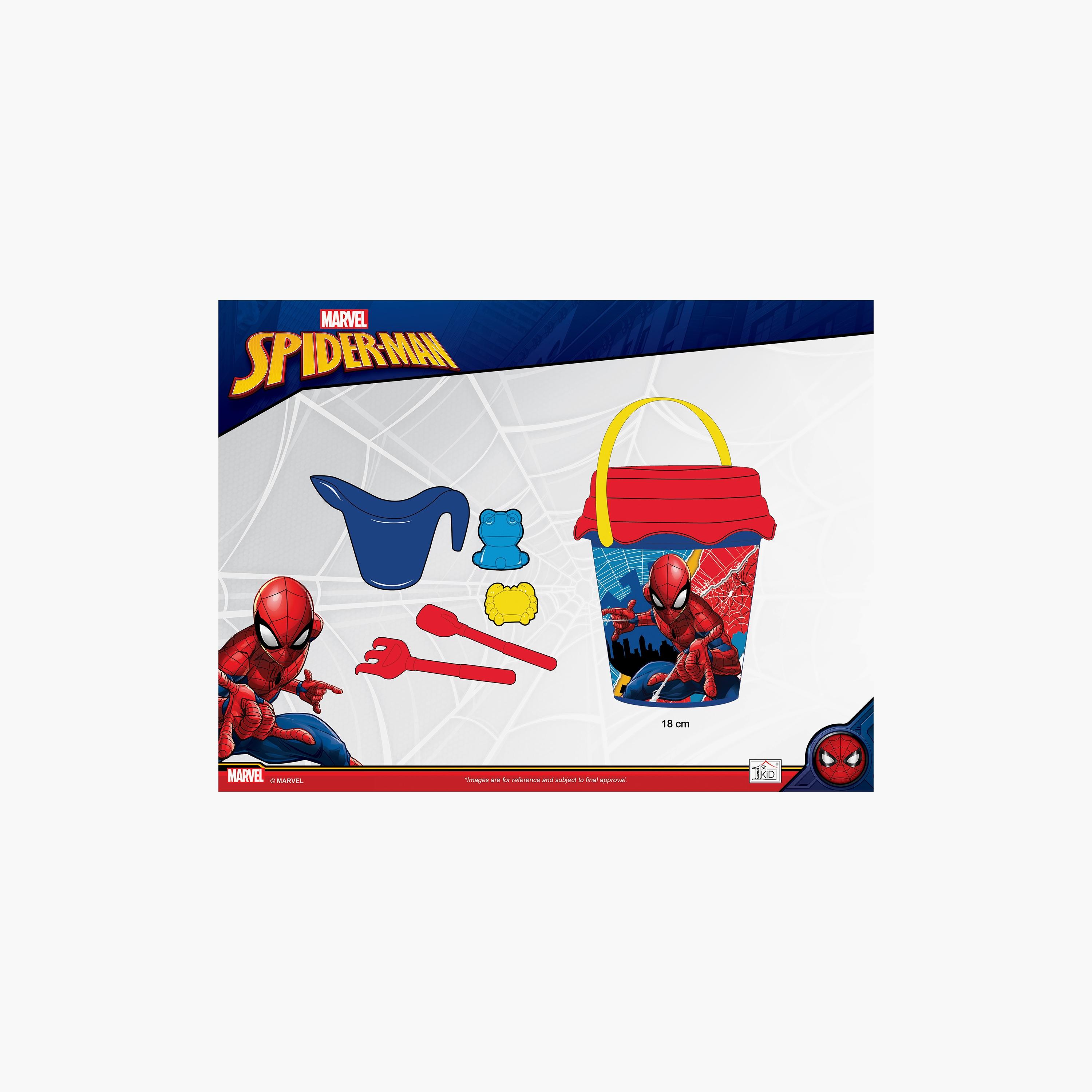 Marvel Spider Man Beach Bucket Set-toys-outdoor-poolandbeach-beachtoys-image-2
