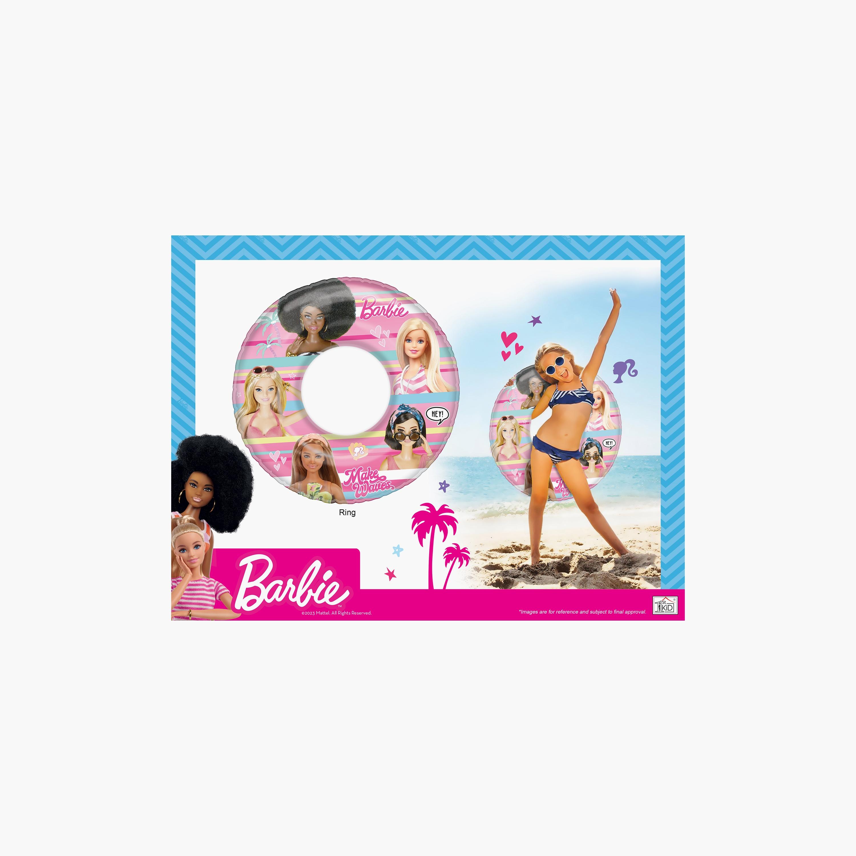 Mattel Barbie Inflatable Swim Ring-toys-outdoor-poolandbeach-poolaccessories-image-2