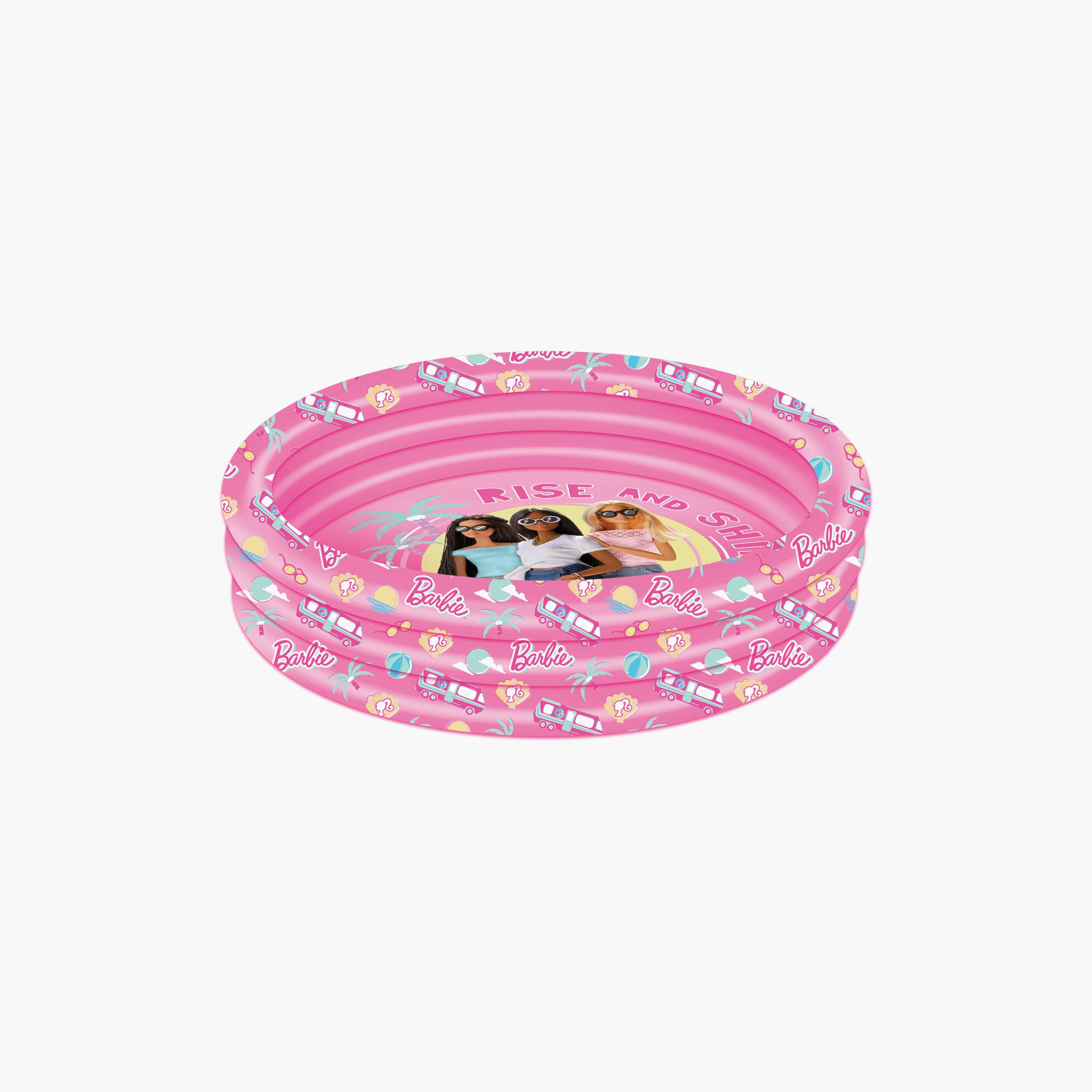 Mattel Barbie Inflatable 3-Ring Swimming Pool-toys-outdoor-poolandbeach-floatsandboats-image-1