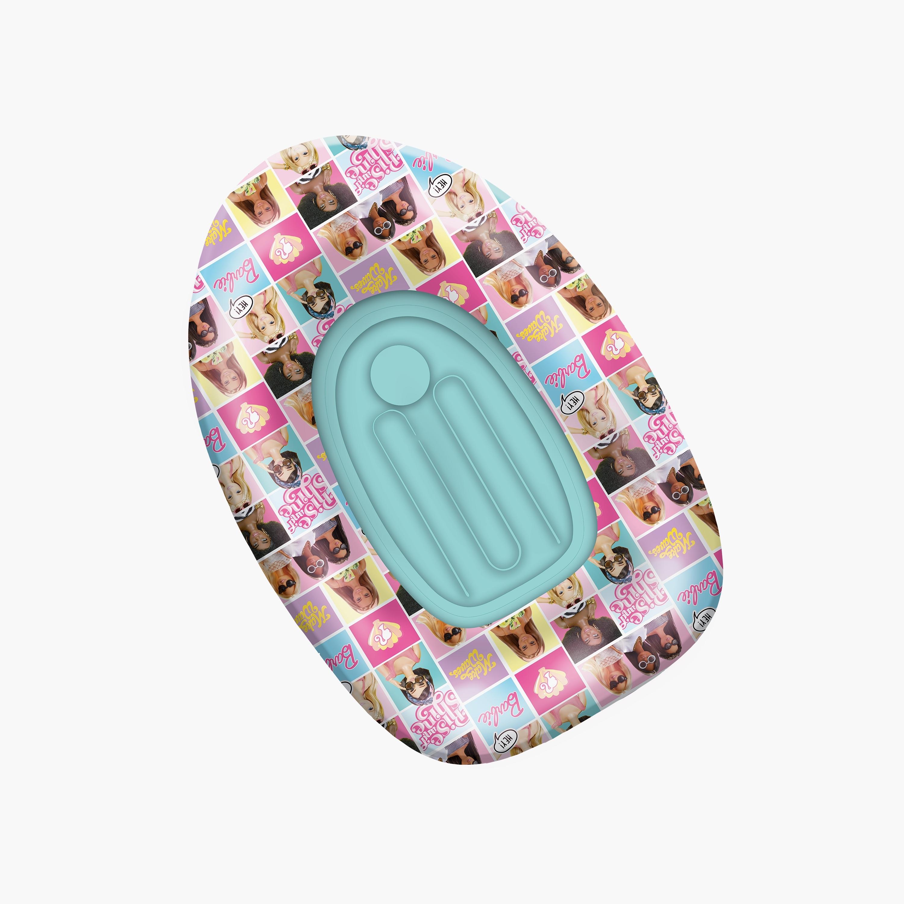 Mattel Barbie Inflatable Swim Boat-toys-outdoor-poolandbeach-floatsandboats-image-1