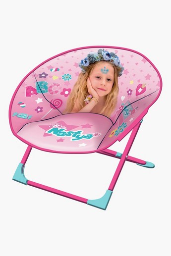Buy IMG Like Nastya Folding Saucer Moon Chair Online Babyshop UAE
