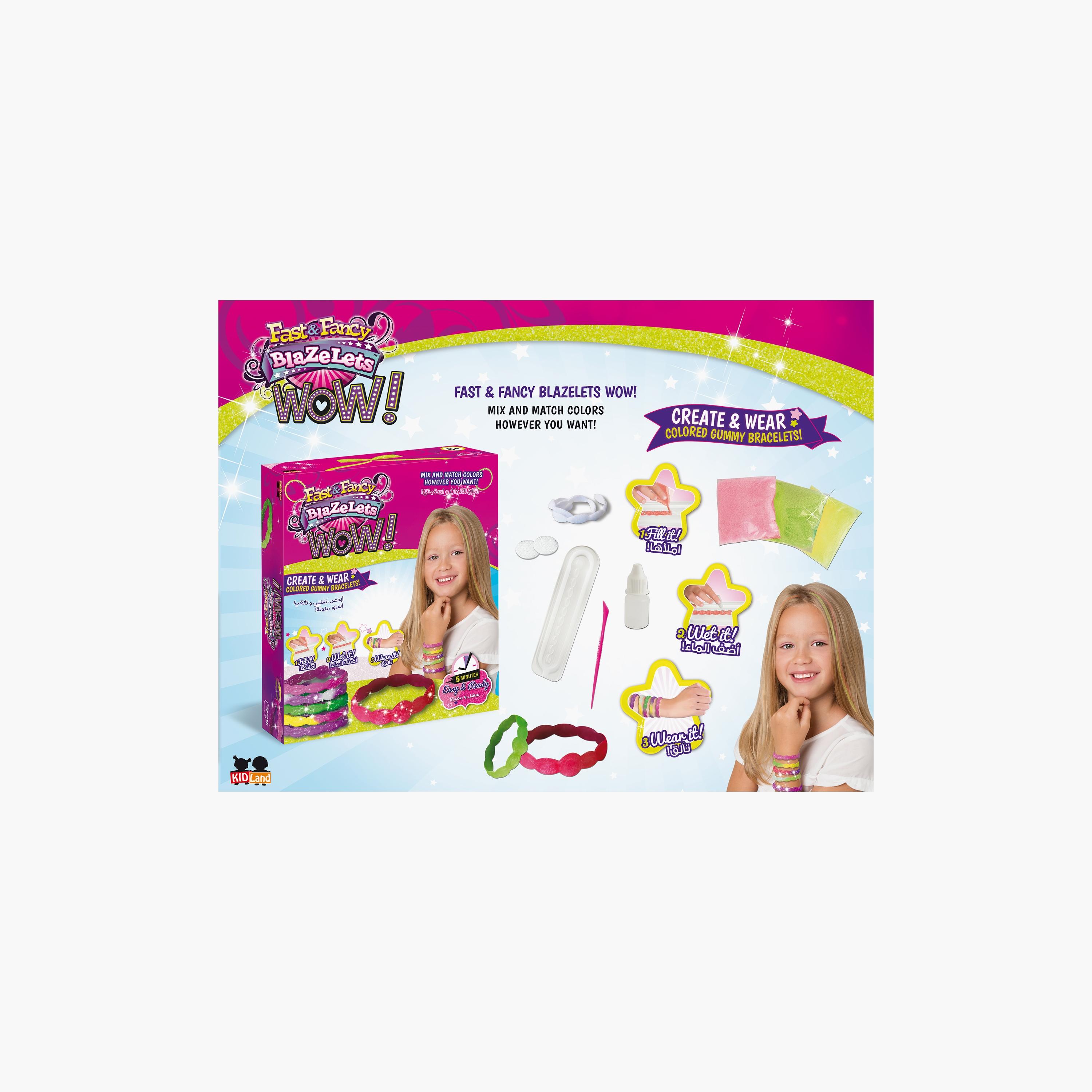 Blazelets DIY Coloured Gummy Bracelets Wow Kit-school-artsandcrafts-image-2