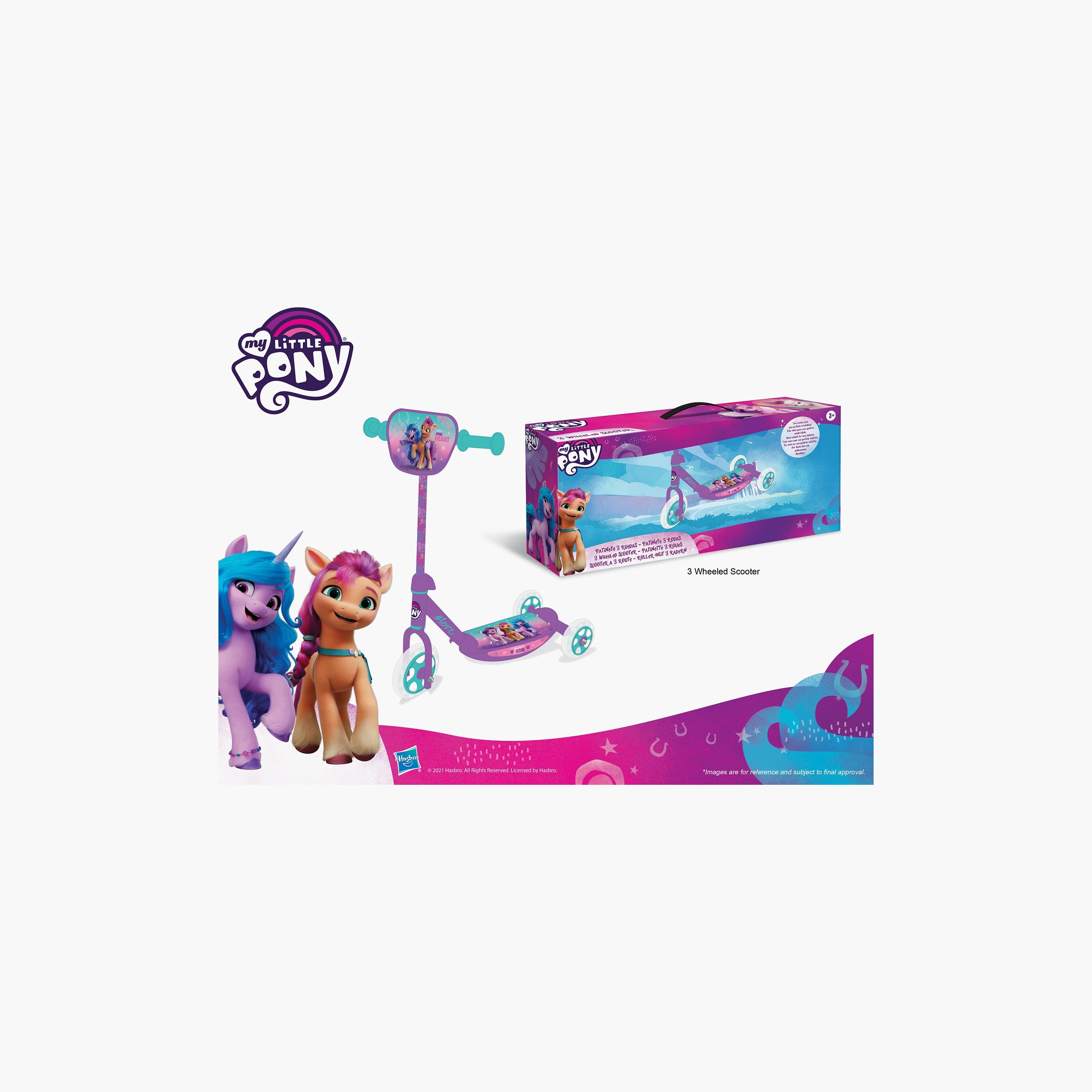 Buy My Little Pony 3 Wheels Self Balancing Learning Scooter Pink Online Babyshop UAE