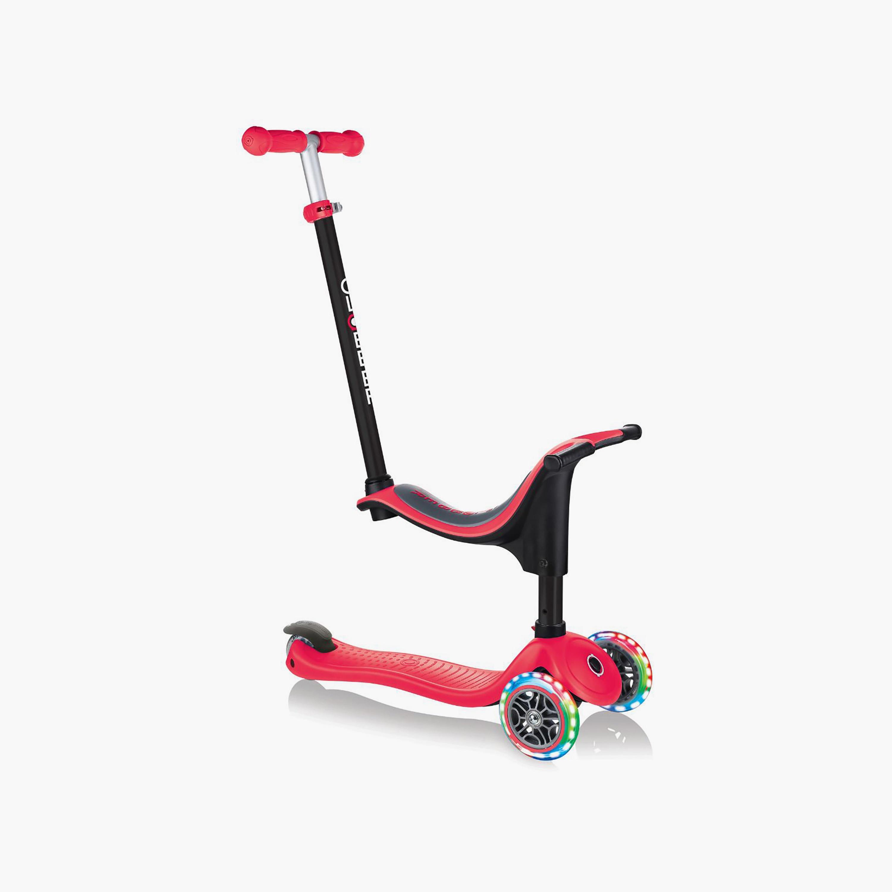 Globber 3 Wheels Go-Up Sporty Lights 3-In-1 Scooter with Seat-toys-outdoor-scooters-image-1