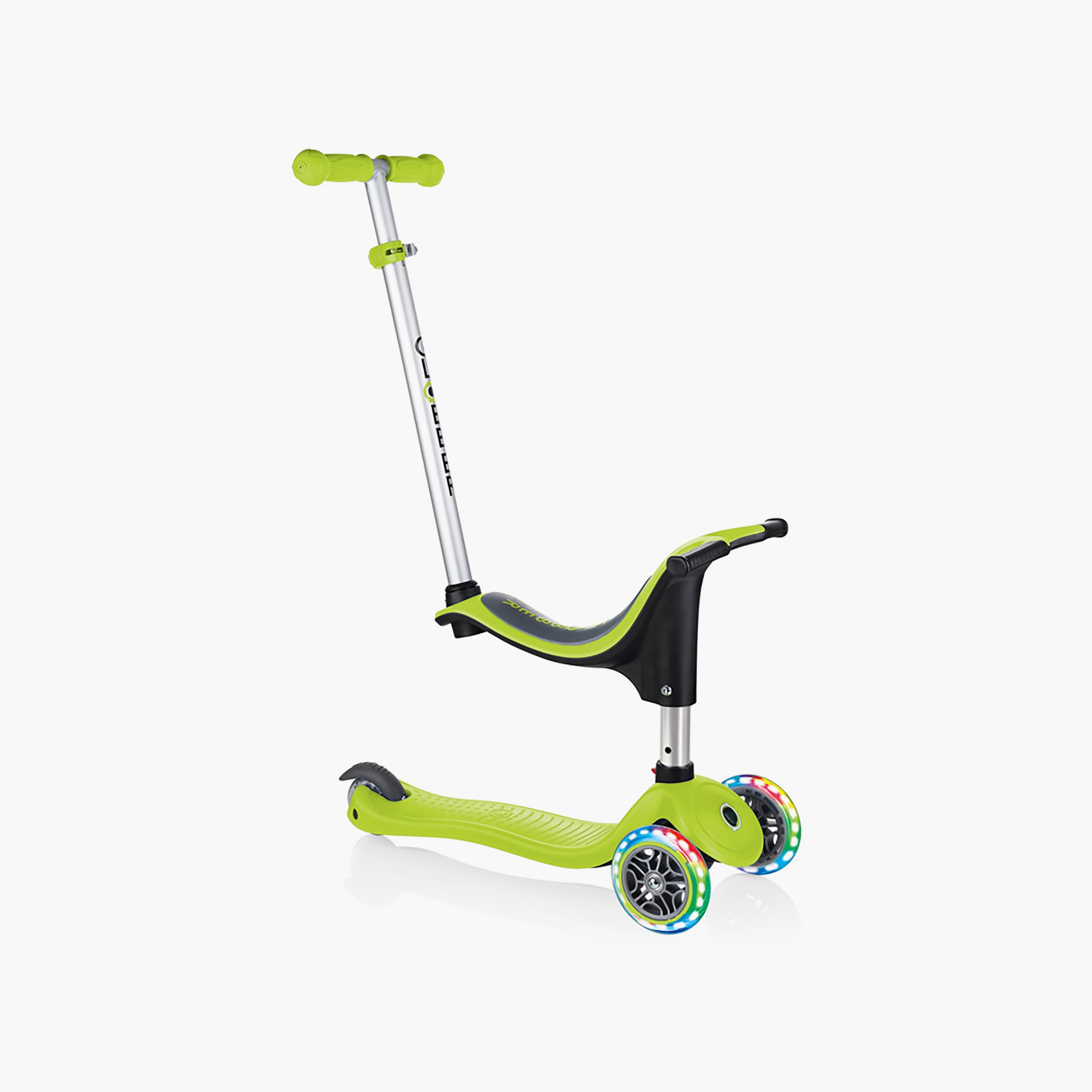 Globber 3 Wheels Go-Up Sporty Lights 3-In-1 Scooter with Seat-toys-outdoor-scooters-image-1