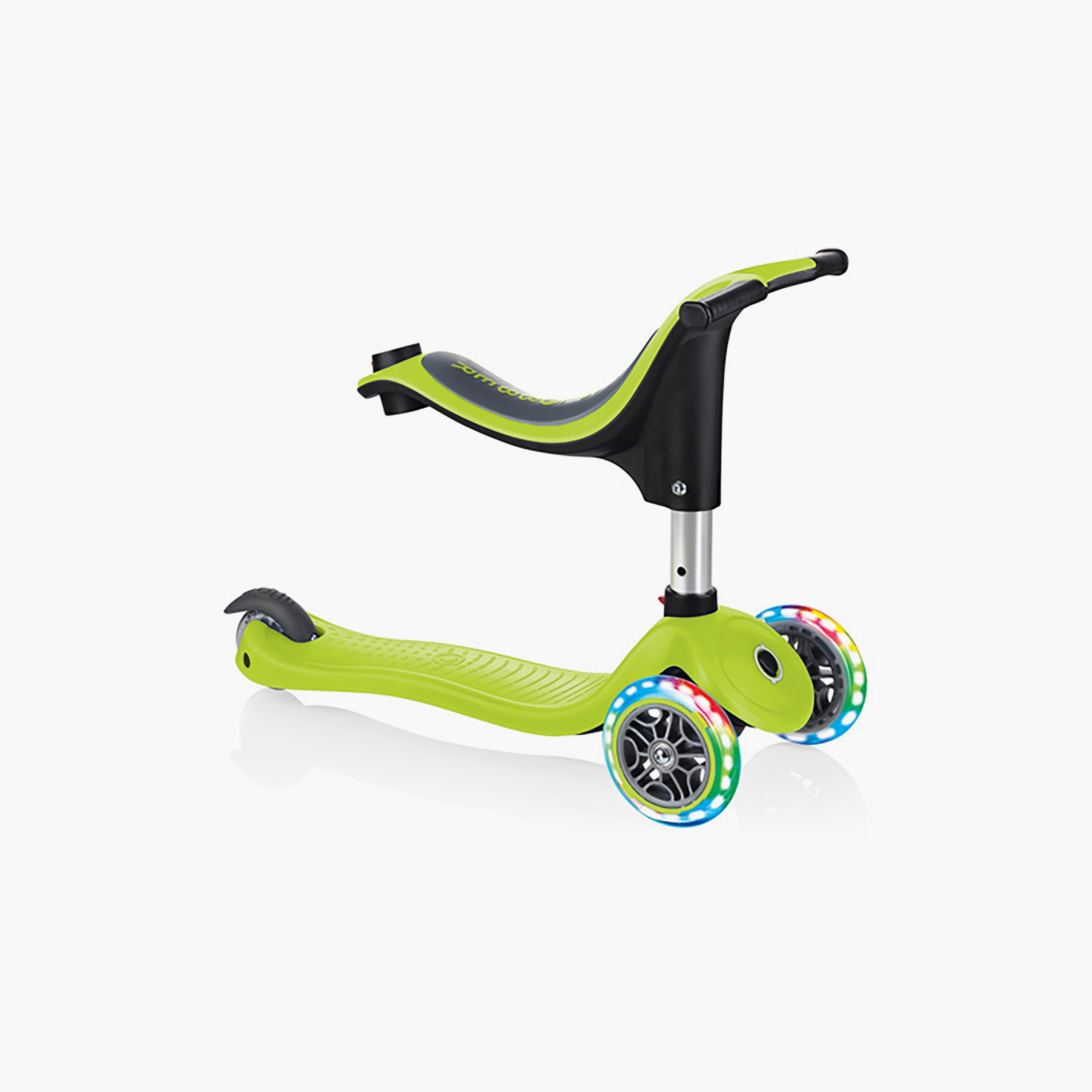 Globber 3 Wheels Go-Up Sporty Lights 3-In-1 Scooter with Seat-toys-outdoor-scooters-image-4