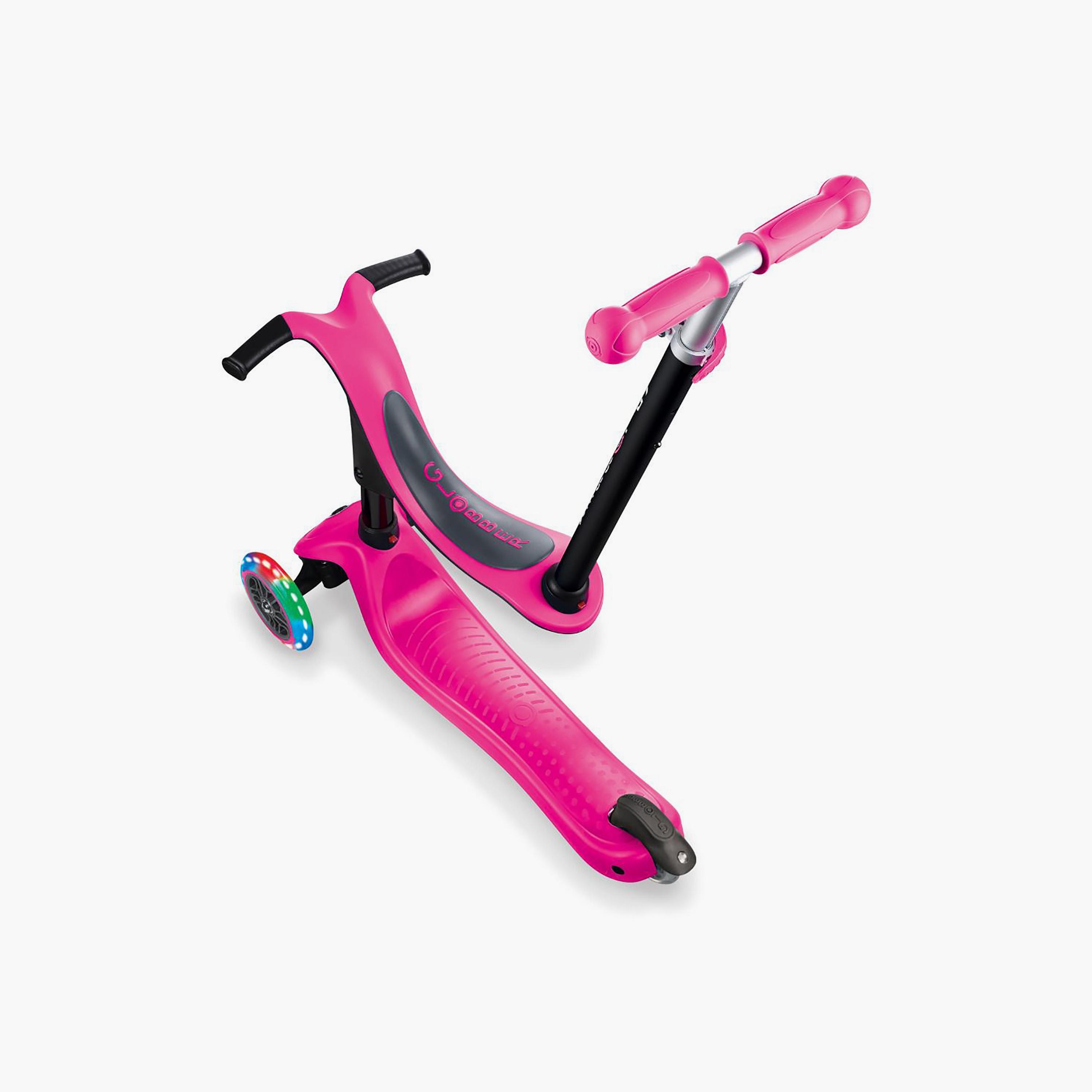 Globber 3 Wheels Go-Up Sporty Lights 3-In-1 Scooter with Seat-toys-outdoor-scooters-image-2
