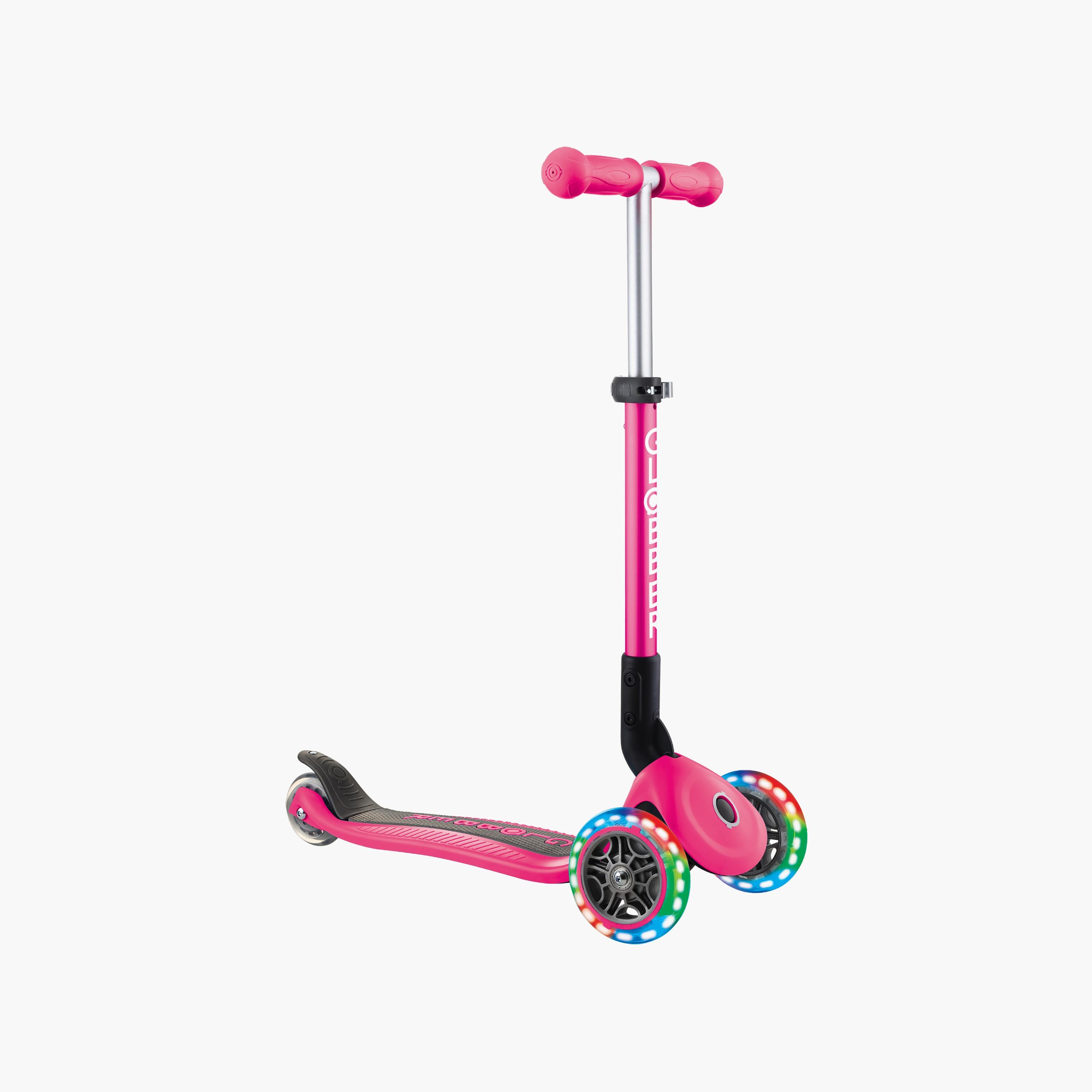 Globber 3 Wheels Light Up Foldable Scooter-toys-outdoor-scooters-image-1