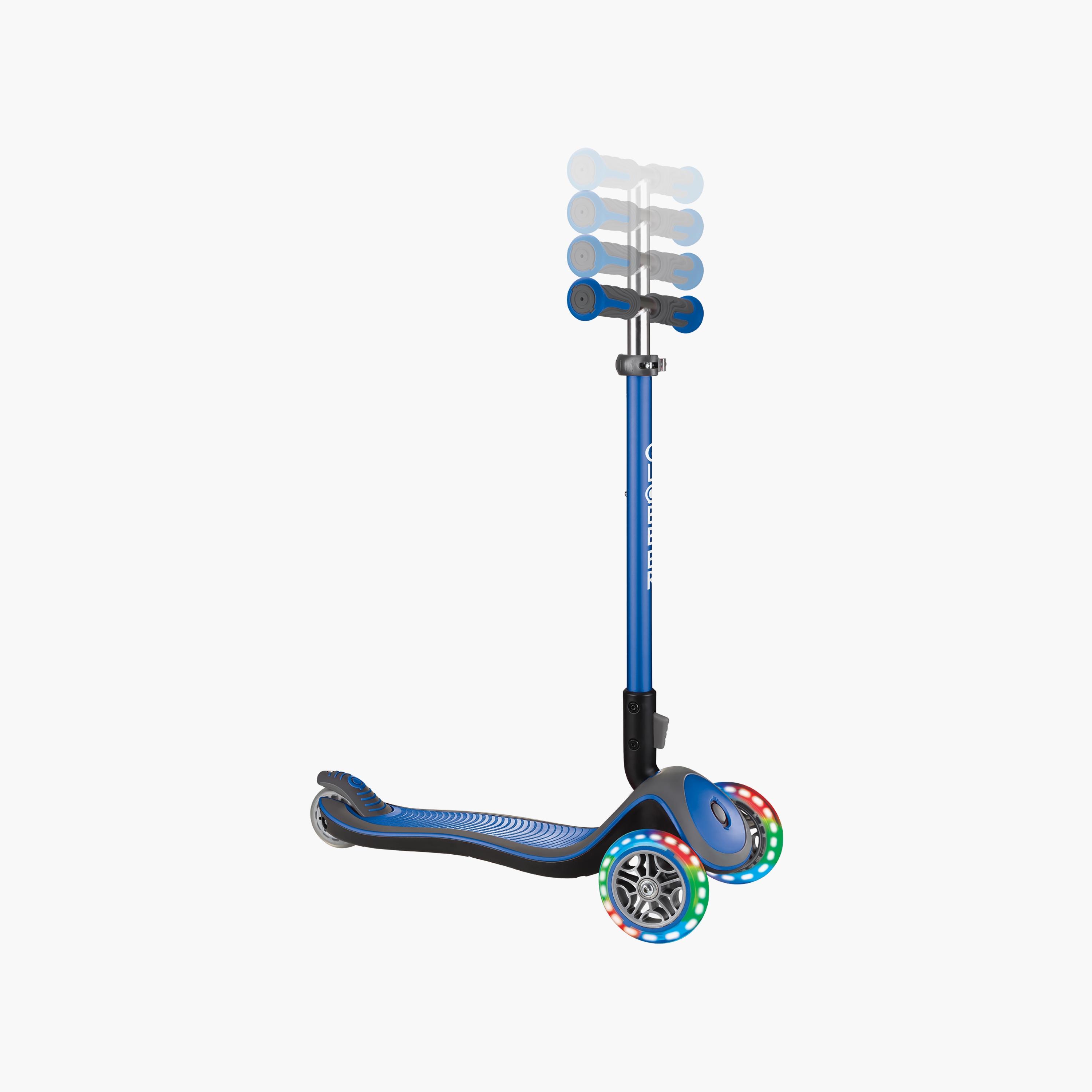 Globber 3 Wheels Elite Deluxe Light Up Foldable Scooter-toys-outdoor-scooters-image-3