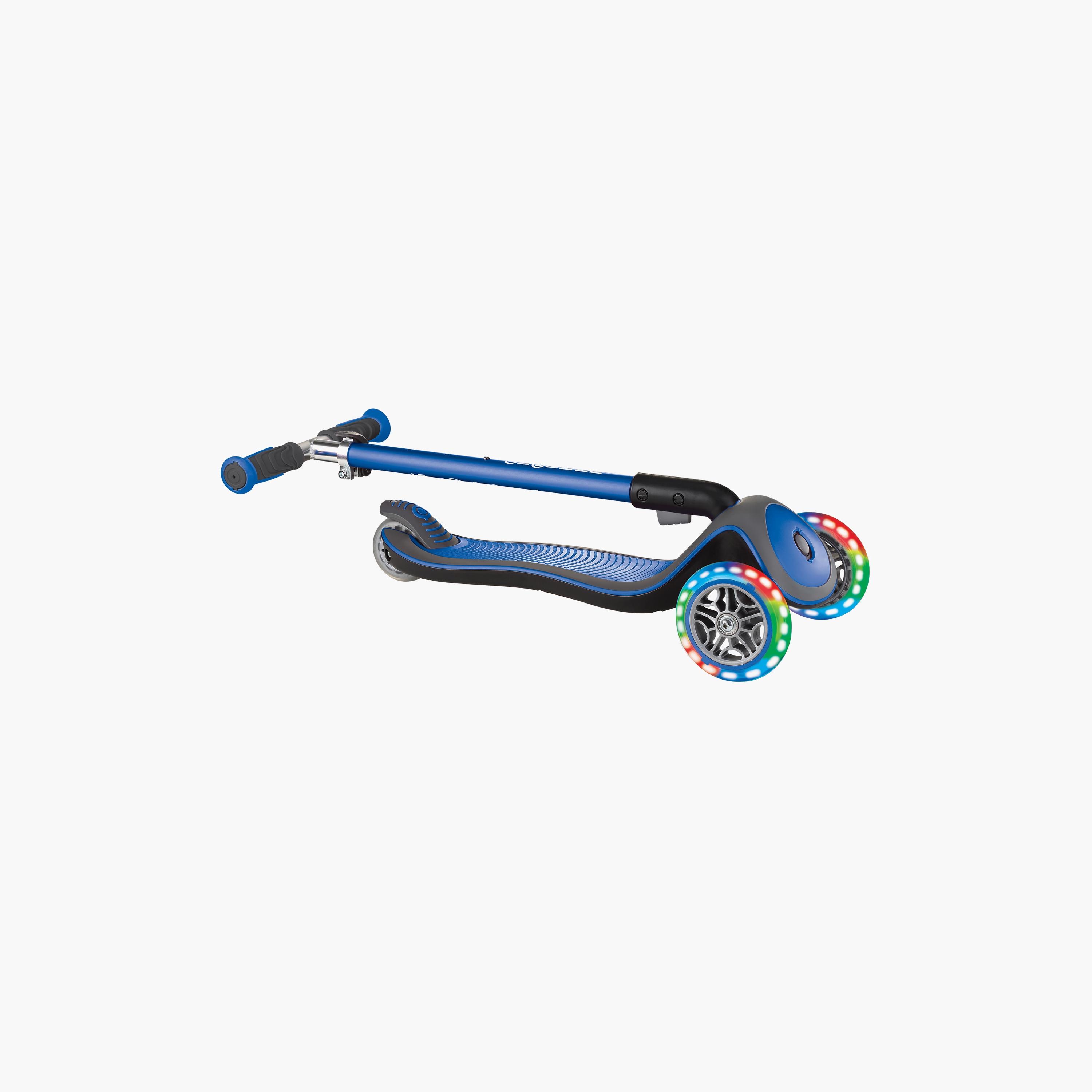 Globber 3 Wheels Elite Deluxe Light Up Foldable Scooter-toys-outdoor-scooters-image-4