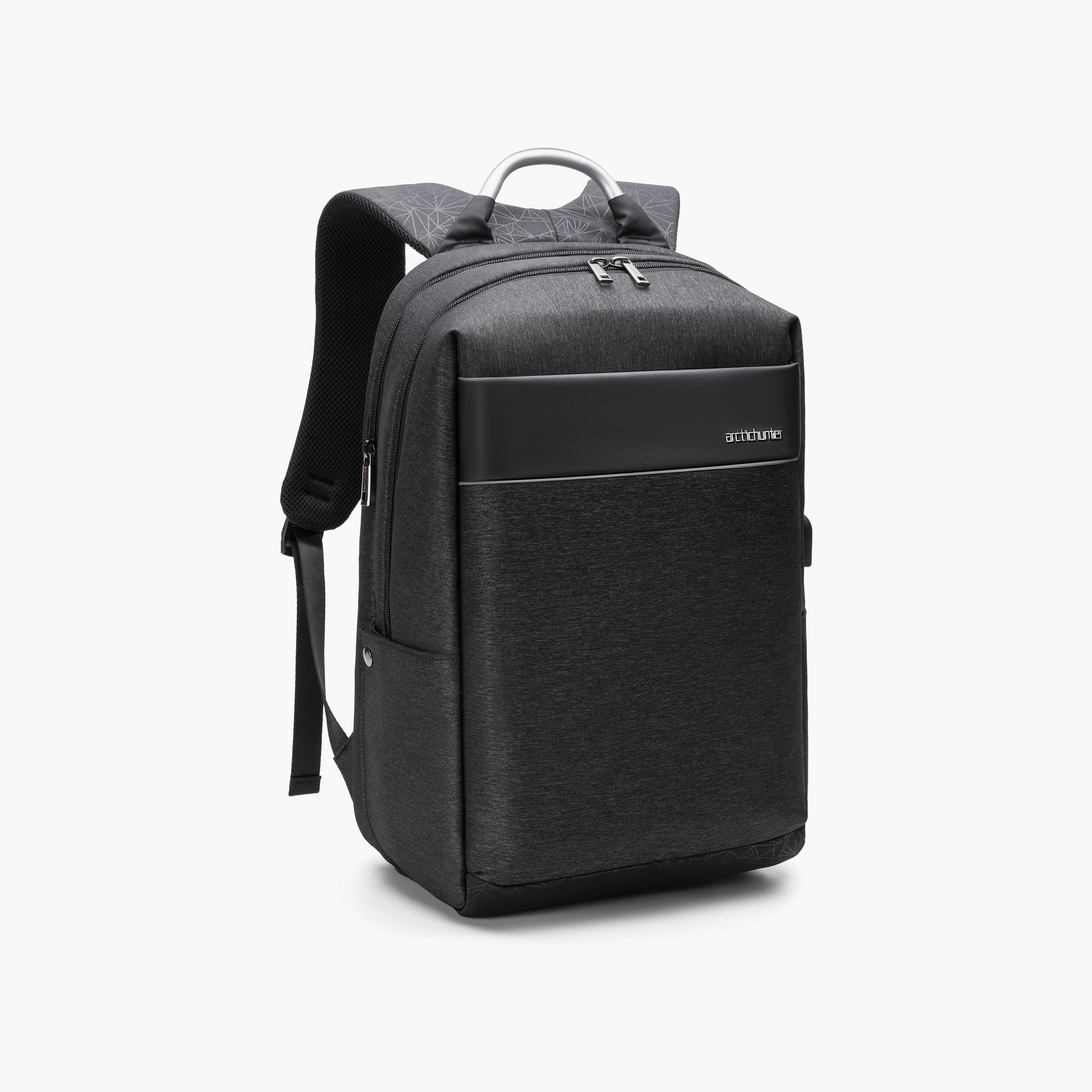 Arctic Hunter 21 L | 18.5 Inch Slim Laptop Backpack Water Resistant Built in USB Port Daypack | B00218-travel-luggagesandbags-backpacks-image-1