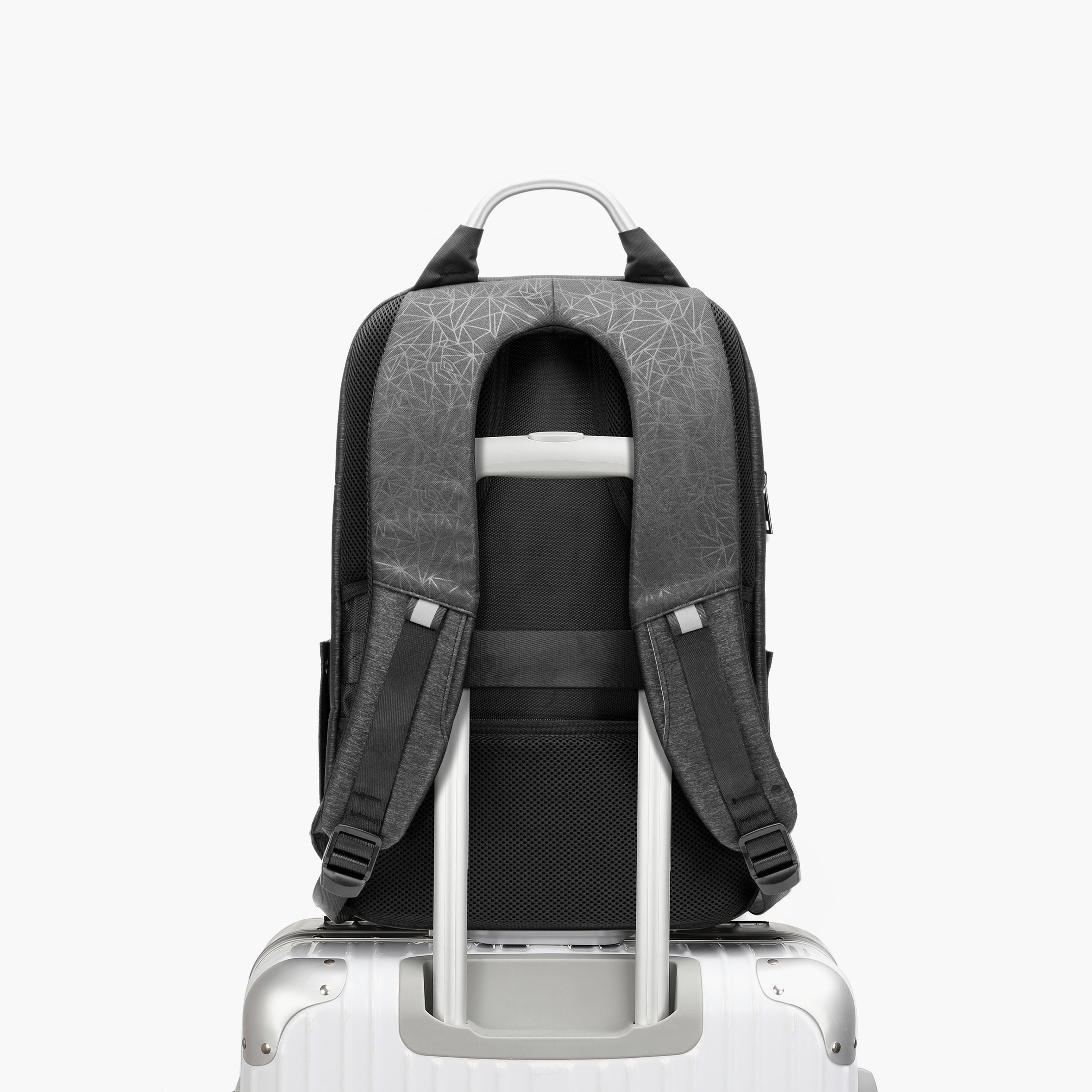 Arctic Hunter 21 L | 18.5 Inch Slim Laptop Backpack Water Resistant Built in USB Port Daypack | B00218-travel-luggagesandbags-backpacks-image-3