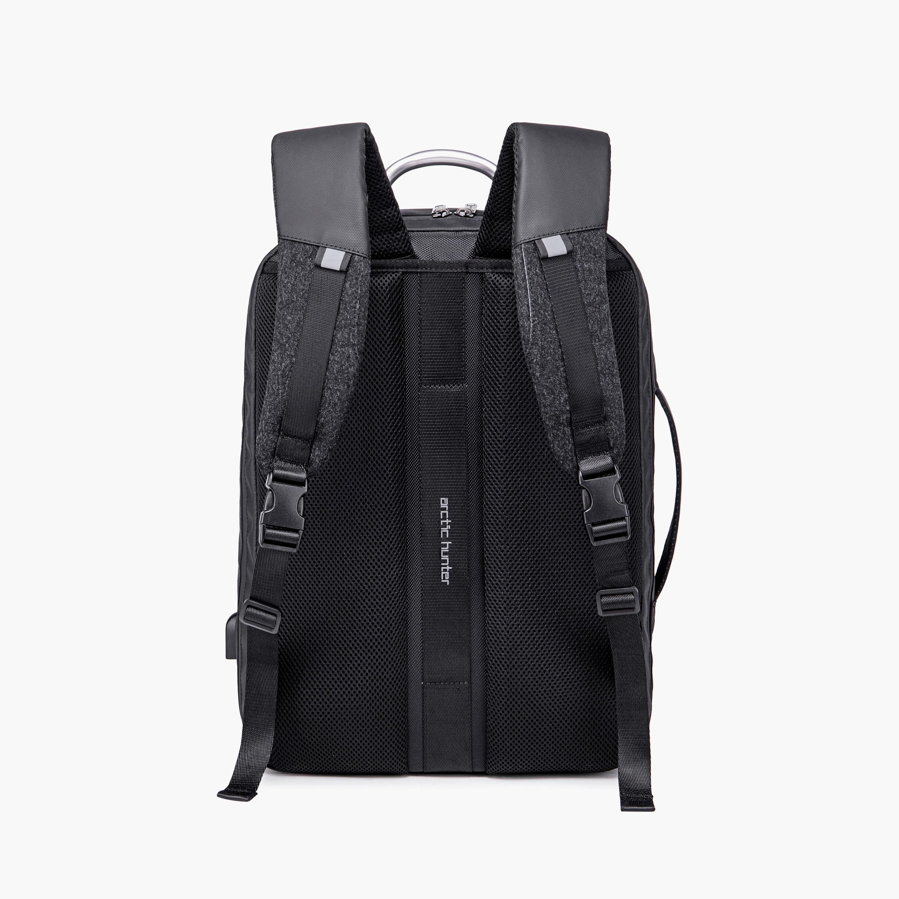 Arctic Hunter Expandable 24 to 41 L | 18.5 Inch Travel Backpack Water Resistant Built in USB Port | B00227L-travel-luggagesandbags-backpacks-image-2