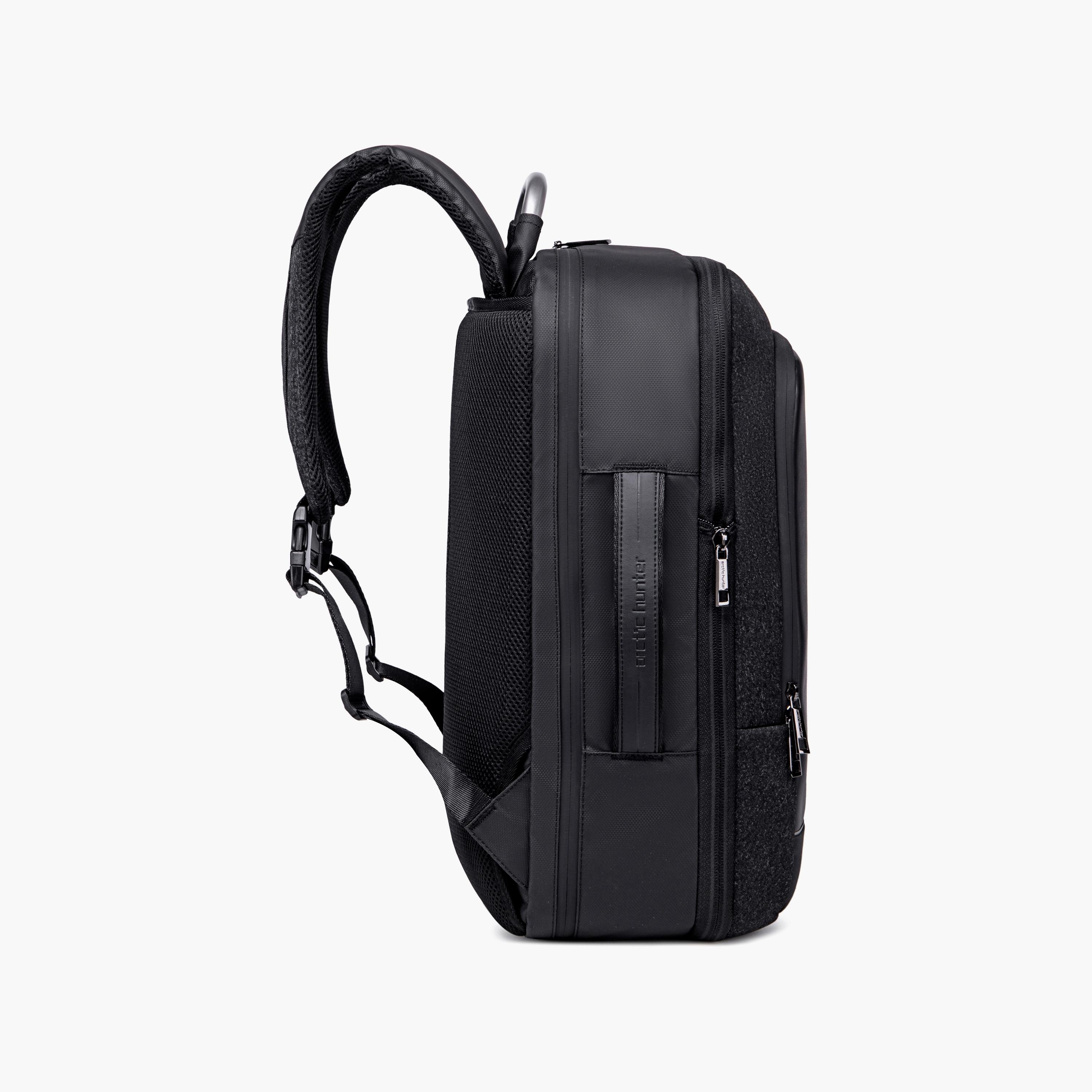Arctic Hunter Expandable 24 to 41 L | 18.5 Inch Travel Backpack Water Resistant Built in USB Port | B00227L-travel-luggagesandbags-backpacks-image-3