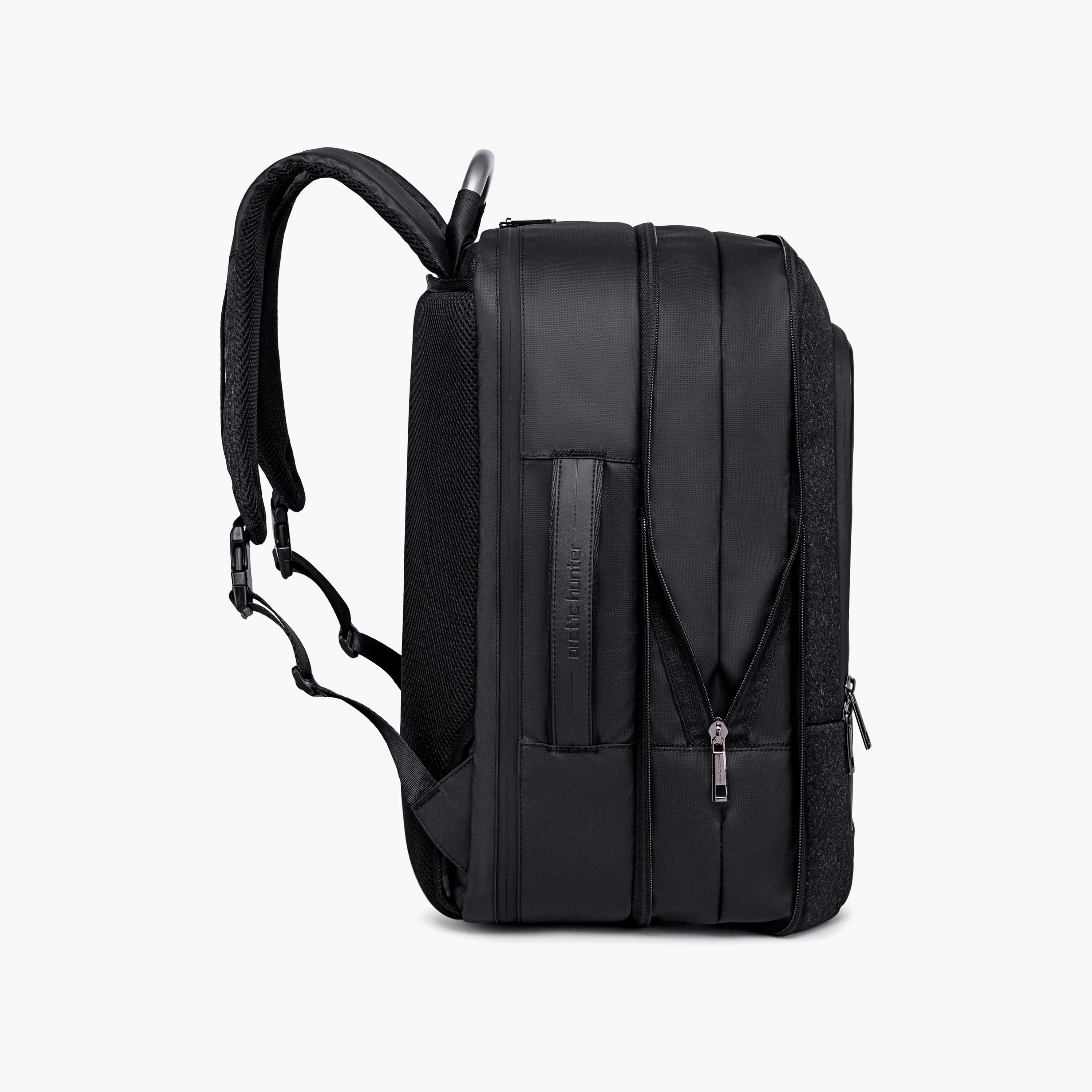 Arctic Hunter Expandable 24 to 41 L | 18.5 Inch Travel Backpack Water Resistant Built in USB Port | B00227L-travel-luggagesandbags-backpacks-image-4