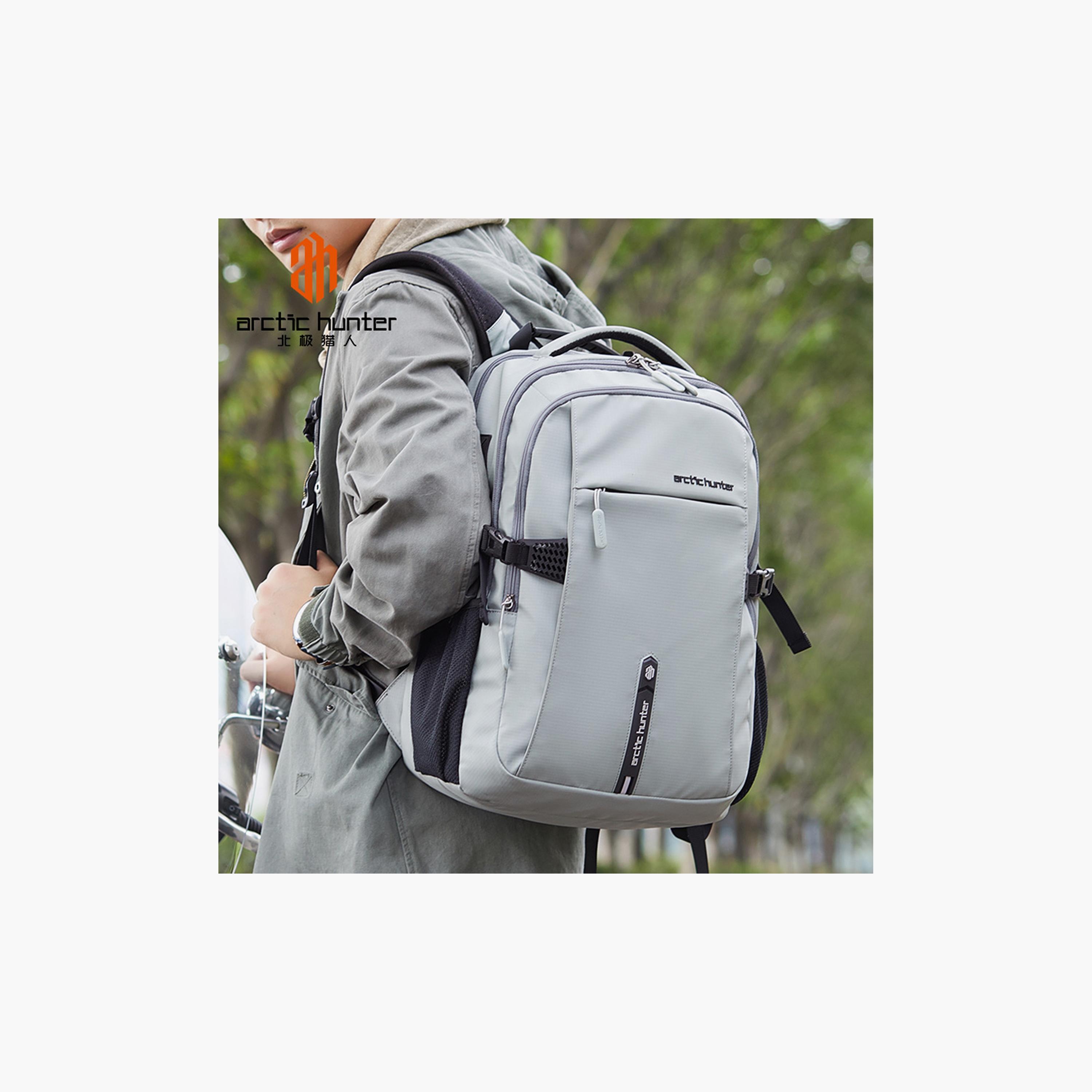 Arctic Hunter 30 L | 18 Inch Laptop Backpack Water Resistant Built in USB and Headphone Port | B00388-travel-luggagesandbags-backpacks-image-3