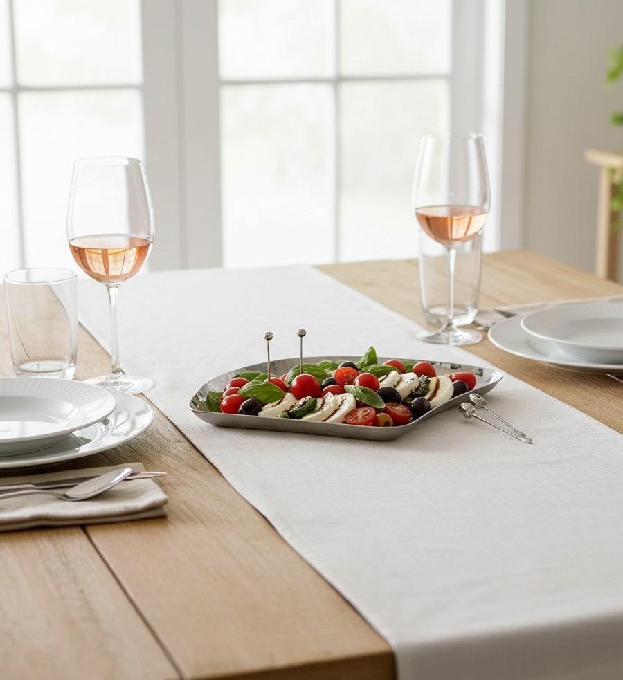 CLEO Royal Stainless Steel Serving Platter