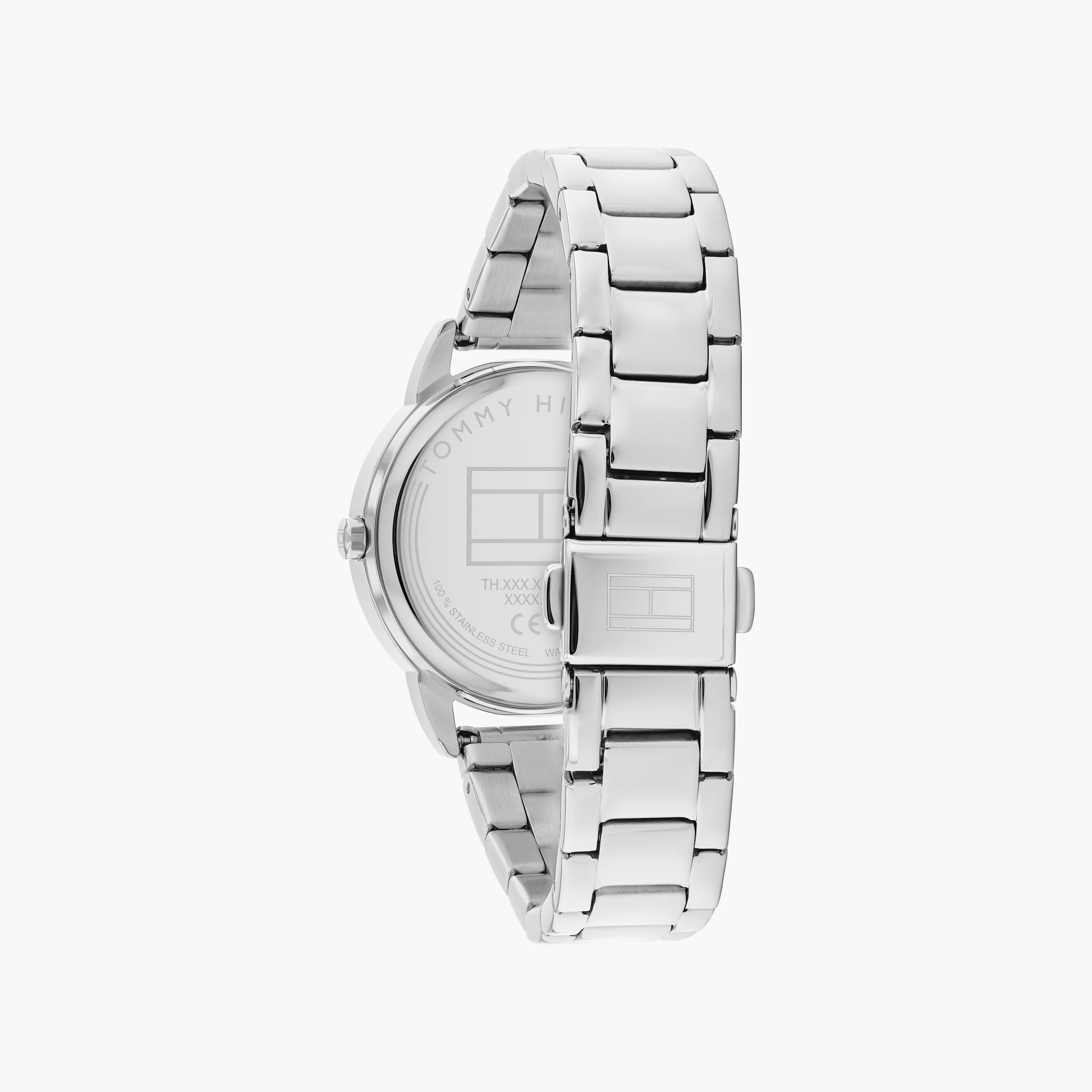 Tommy Hilfiger Kids 34 MM Silver Analog Stainless Steel Watch | 1720045-girls-accessories-watches-image-3