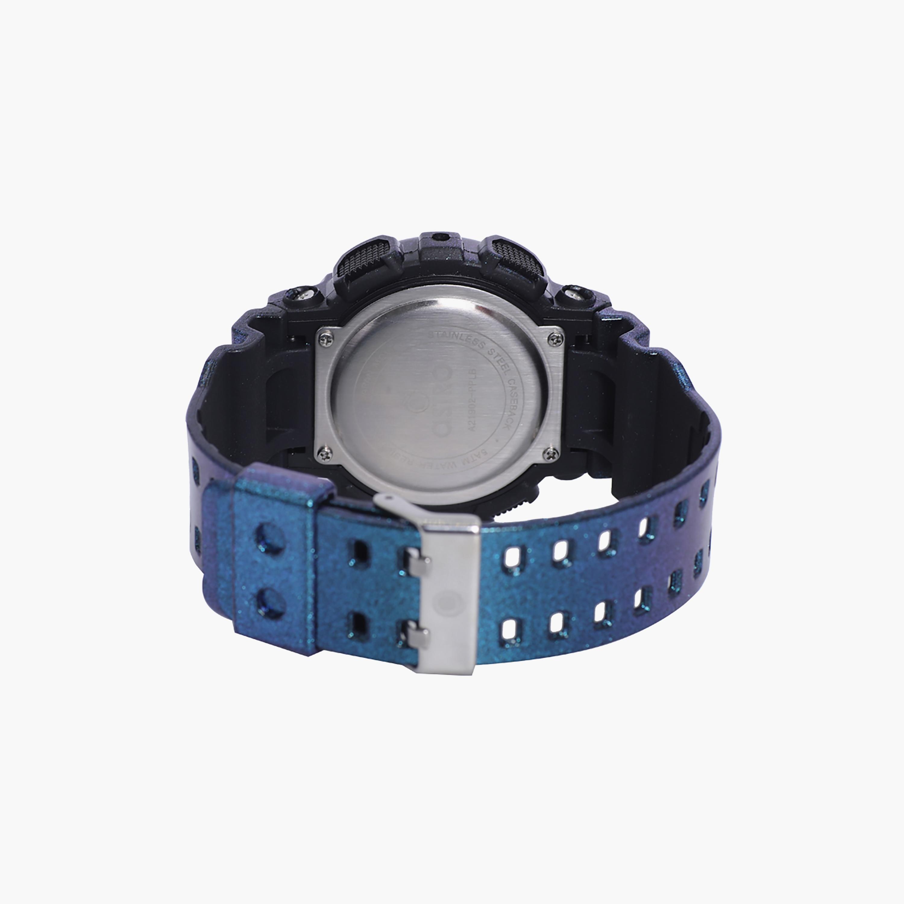 ساعة أسترو للرجال 48 ملم رقمية وبلاستيكية باللون الأزرق | A21902-PPLB-men-watchesandjewellery-watches-image-3