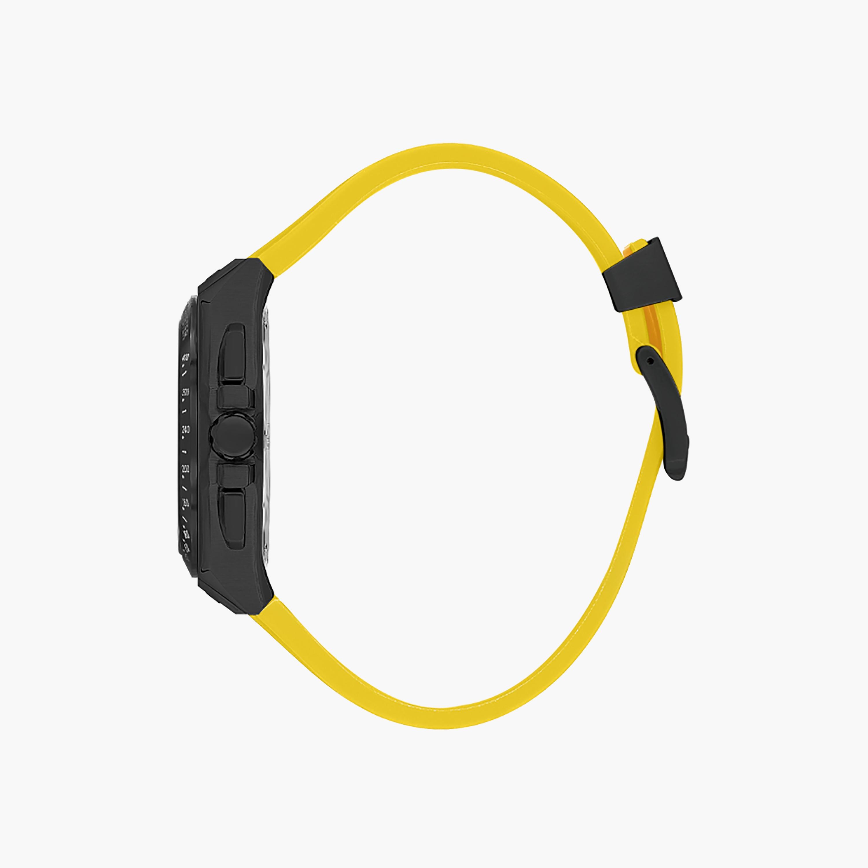 Beverly Hills Polo Club Men's 47 MM Yellow Chronograph Silicone Watch | BP3541X.654-men-watchesandjewellery-watches-image-2
