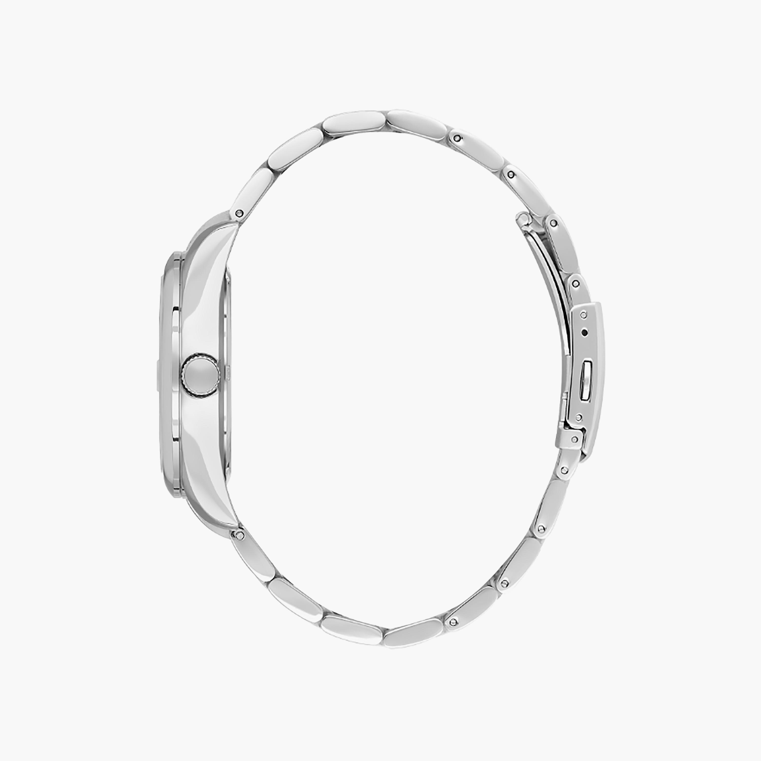 Beverly Hills Polo Club Men's 41 MM Silver Analog Stainless Steel Watch | BP3598X.300-men-watchesandjewellery-watches-image-2