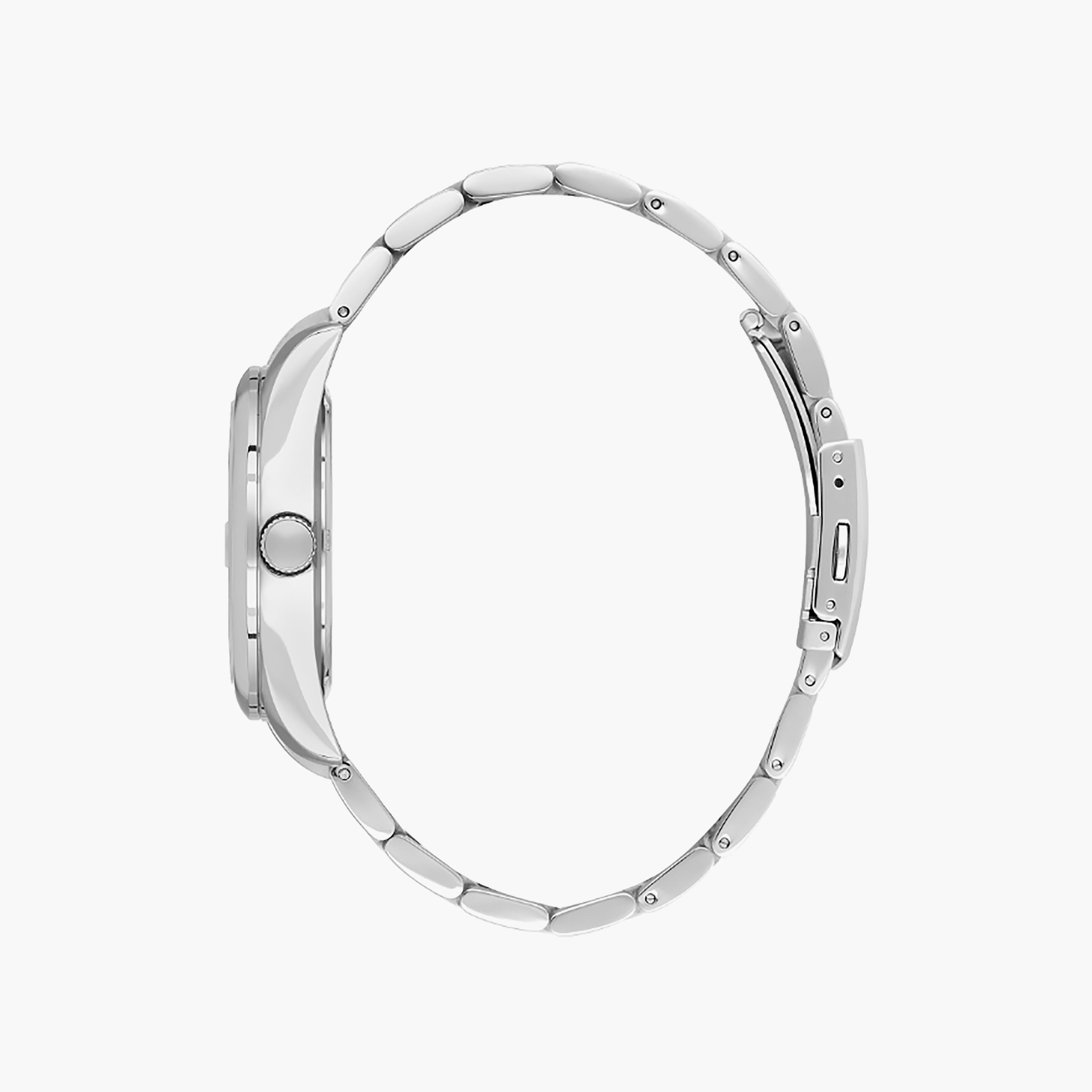 Beverly Hills Polo Club Men's 41 MM Silver Analog Stainless Steel Watch | BP3598X.380-men-watchesandjewellery-watches-image-2