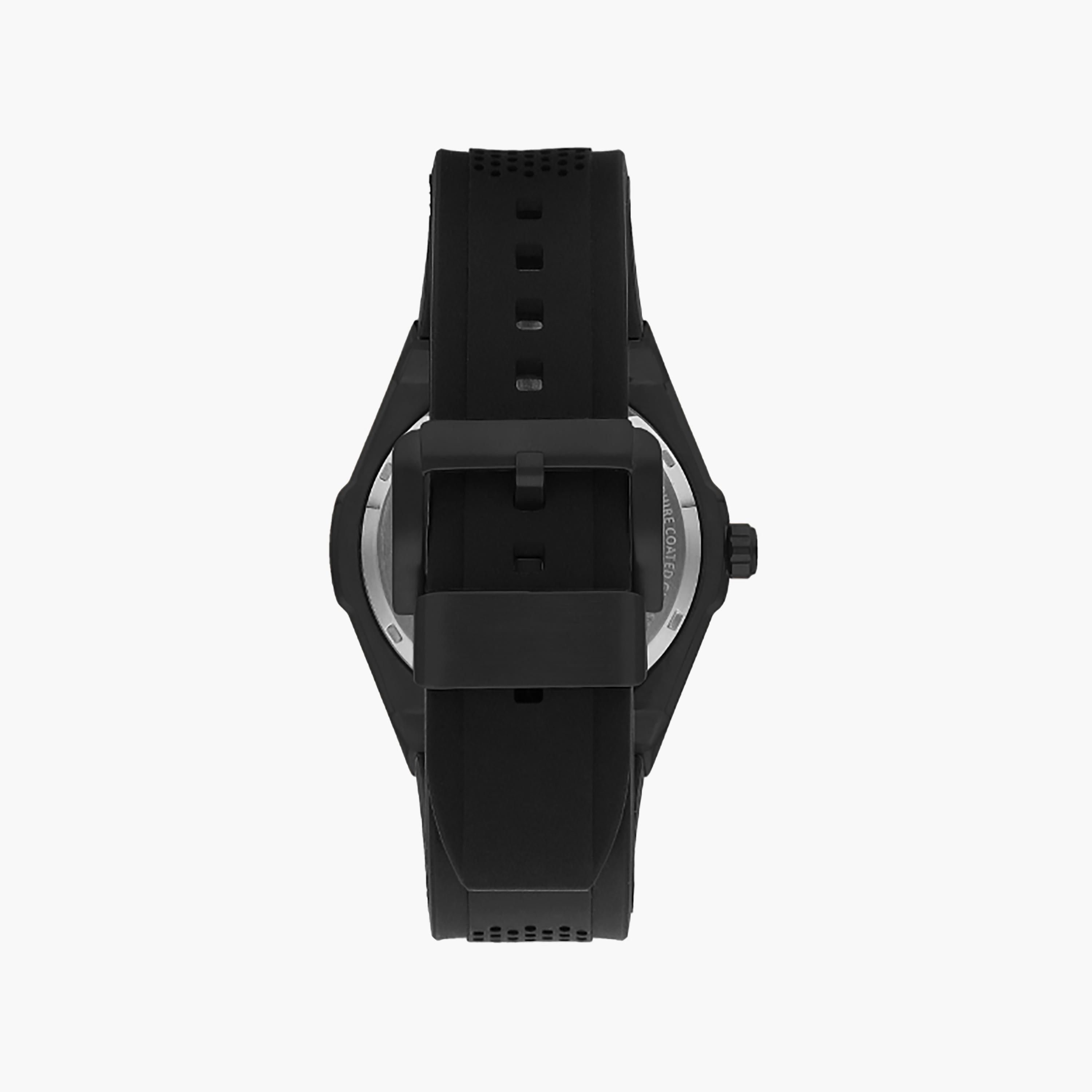 Beverly Hills Polo Club Men's 46 MM Black Automatic Silicone Watch | BP3636X.061-men-watchesandjewellery-watches-image-3