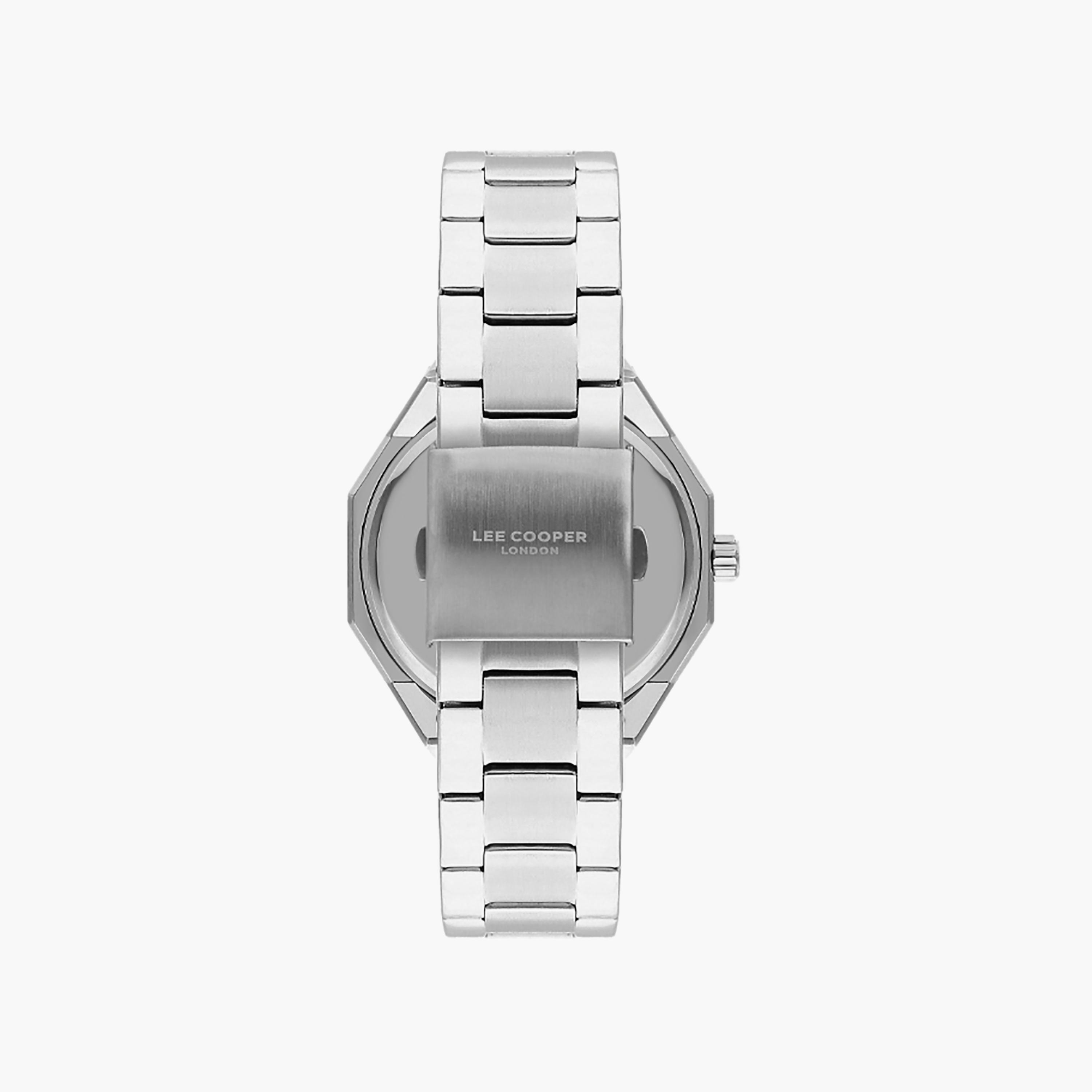 ساعة لي كوبر للرجال 45 ملم انالوج بلون فضي مع ستانلس ستيل | LC07640.390-men-watchesandjewellery-watches-image-3
